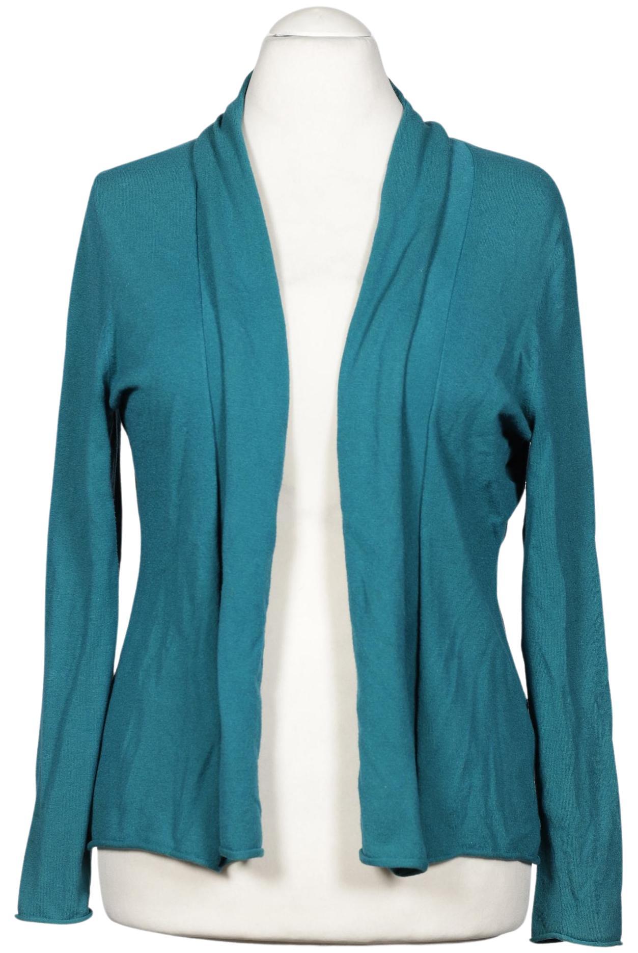 

Frank Walder Damen Strickjacke, türkis, Gr. 44