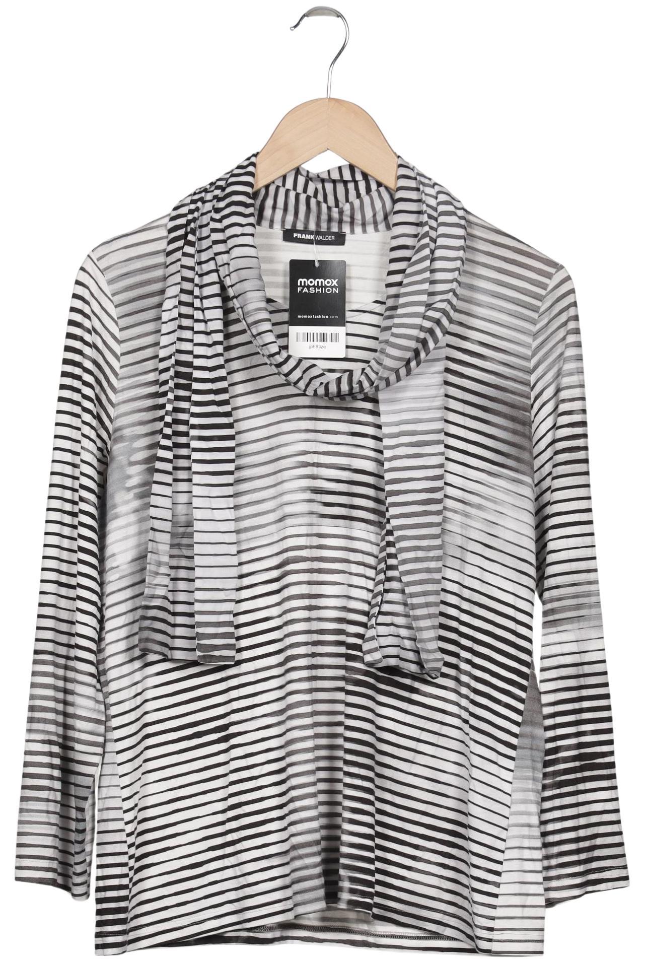 

Frank Walder Damen Langarmshirt, weiß, Gr. 44
