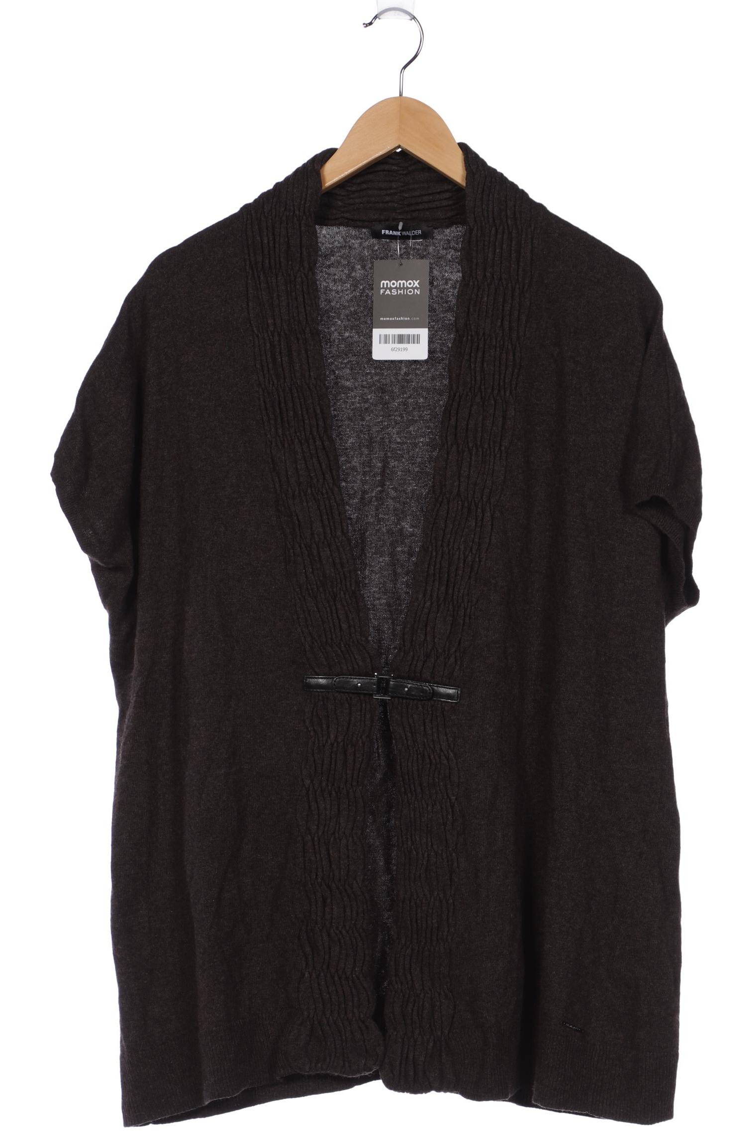 

Frank Walder Damen Strickjacke, braun, Gr. 52