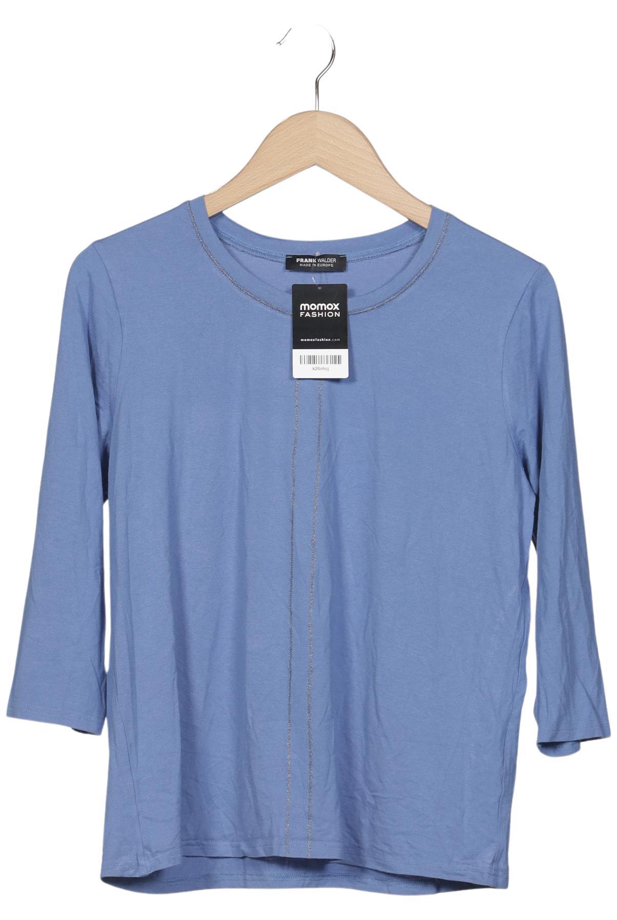 

Frank Walder Damen Langarmshirt, hellblau, Gr. 40