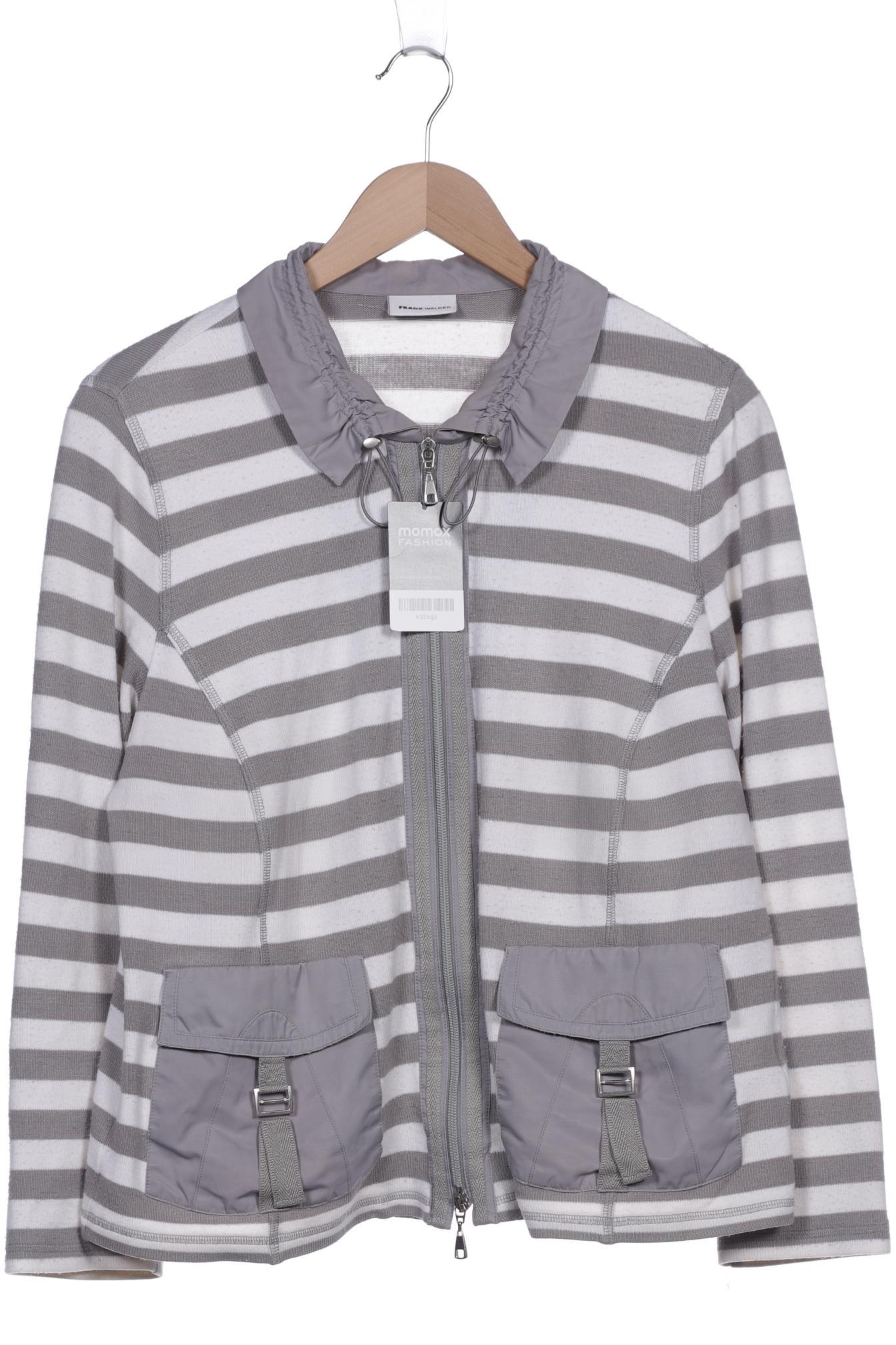 

Frank Walder Damen Strickjacke, grau, Gr. 44
