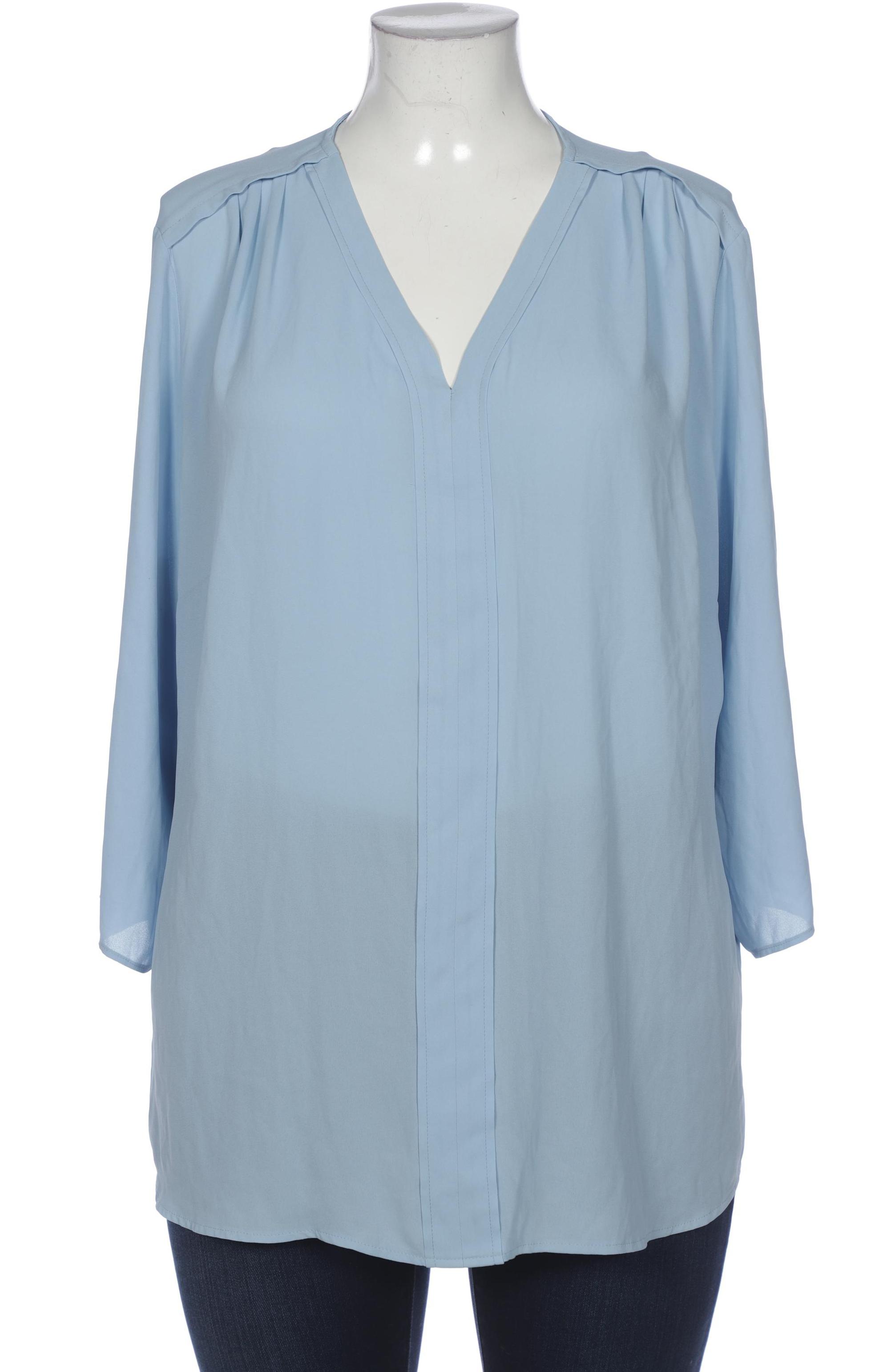 

Frank Walder Damen Bluse, blau, Gr. 48