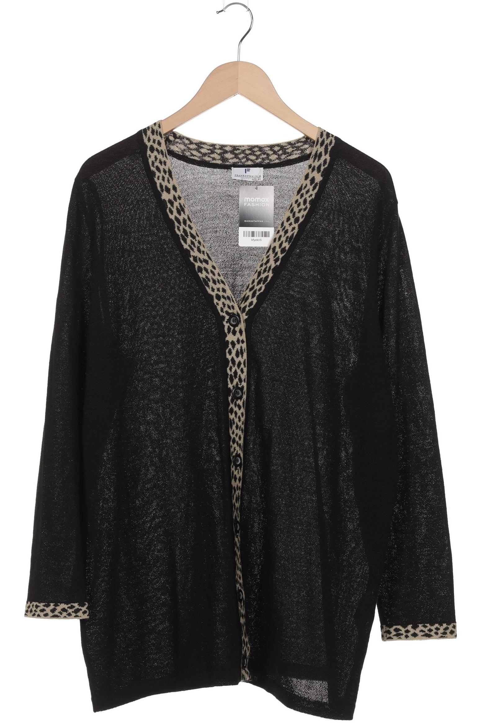 

Frank Walder Damen Strickjacke, schwarz, Gr. 46
