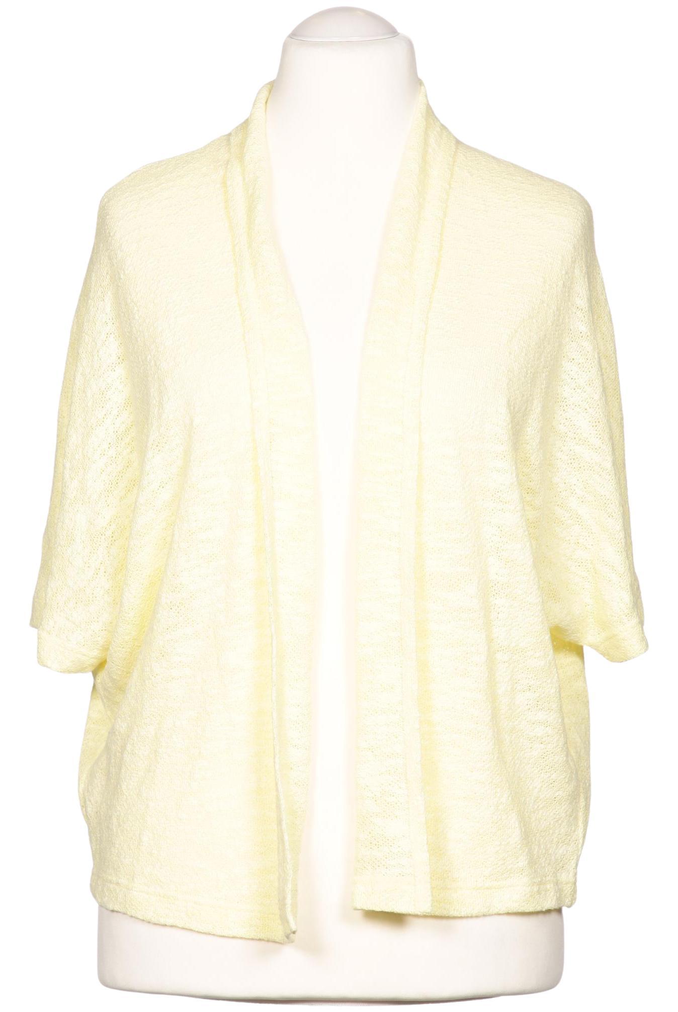 

Frank Walder Damen Strickjacke, gelb, Gr. 42