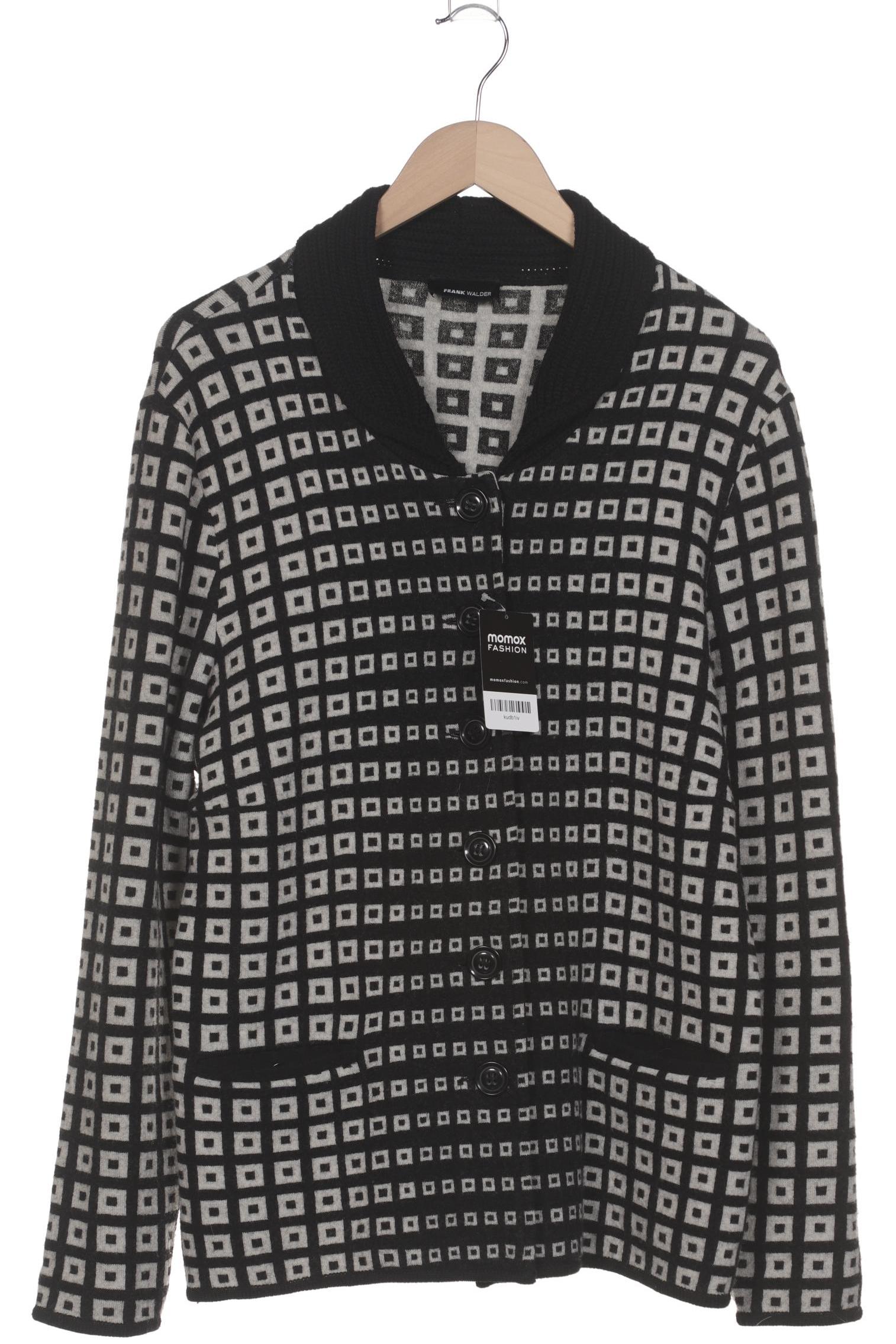 

Frank Walder Damen Strickjacke, schwarz, Gr. 46