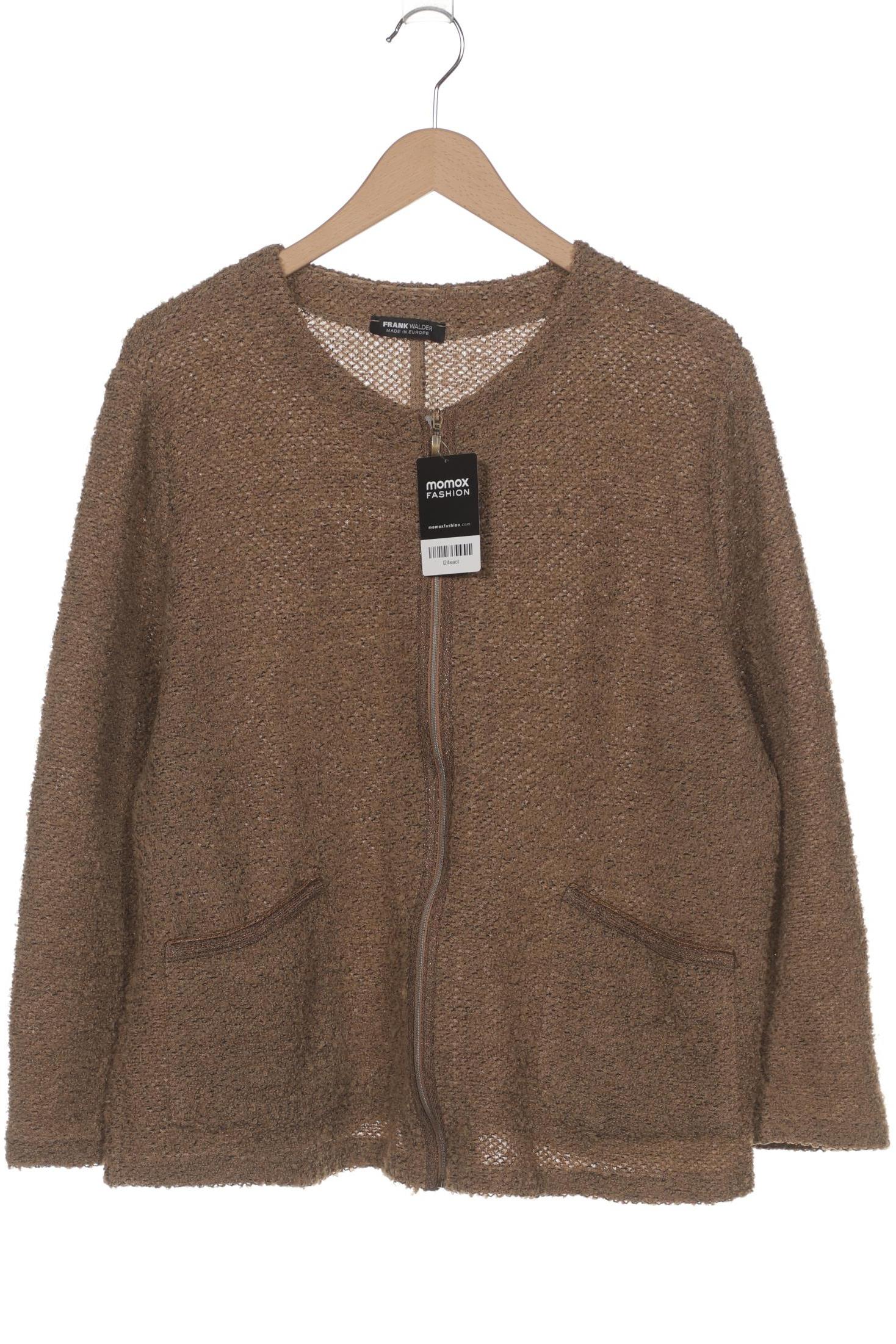 

Frank Walder Damen Strickjacke, beige, Gr. 48