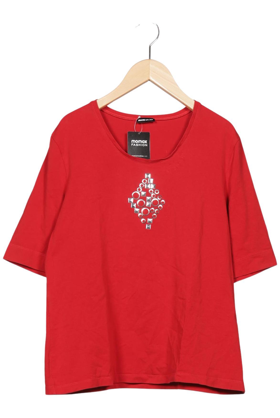 

Frank Walder Damen T-Shirt, rot, Gr. 44