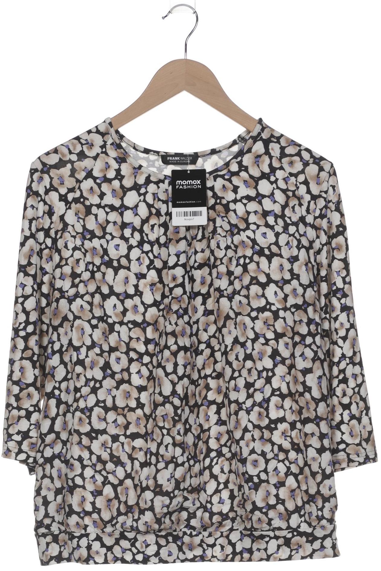 

Frank Walder Damen Langarmshirt, schwarz, Gr. 38