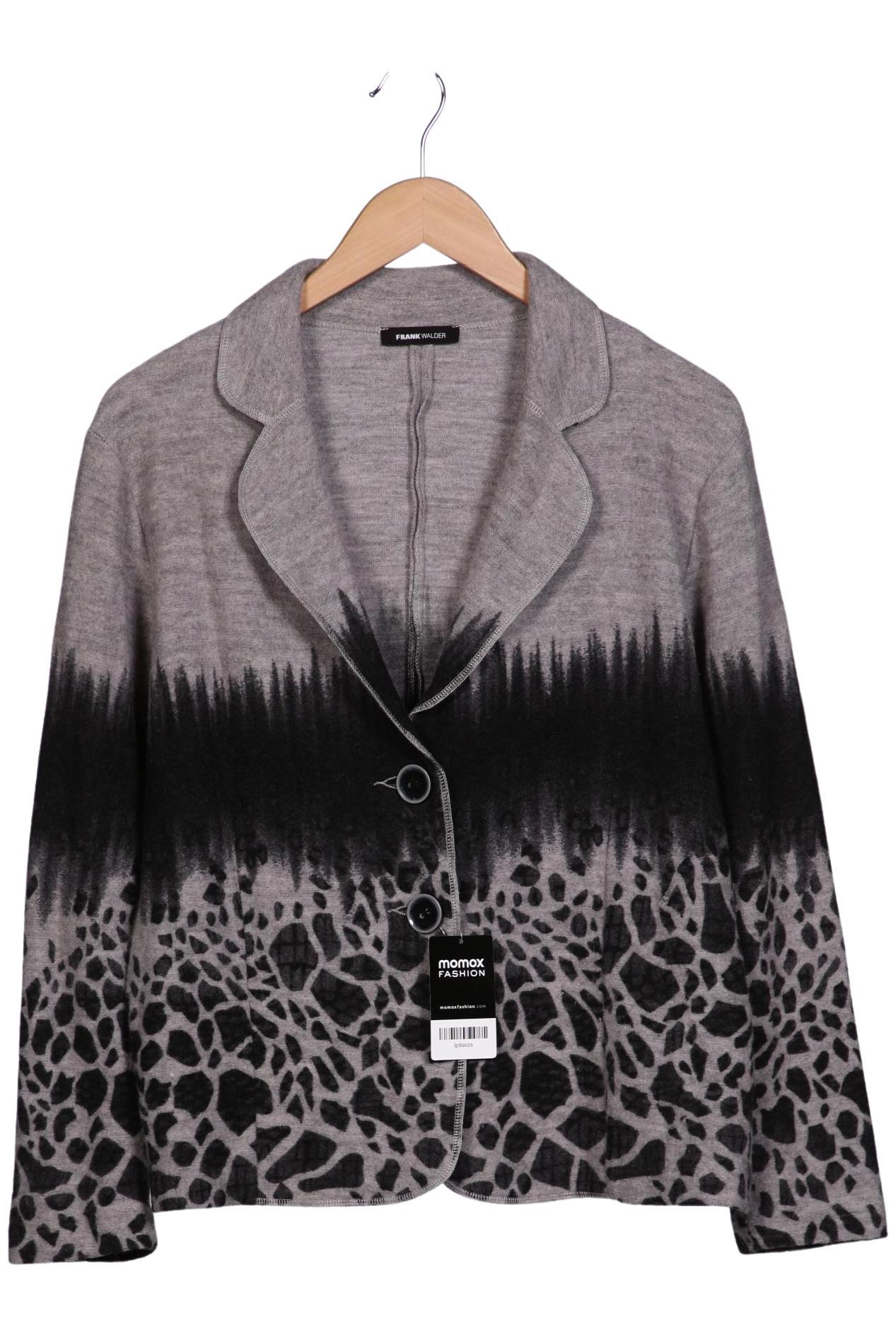 

Frank Walder Damen Strickjacke, grau, Gr. 42