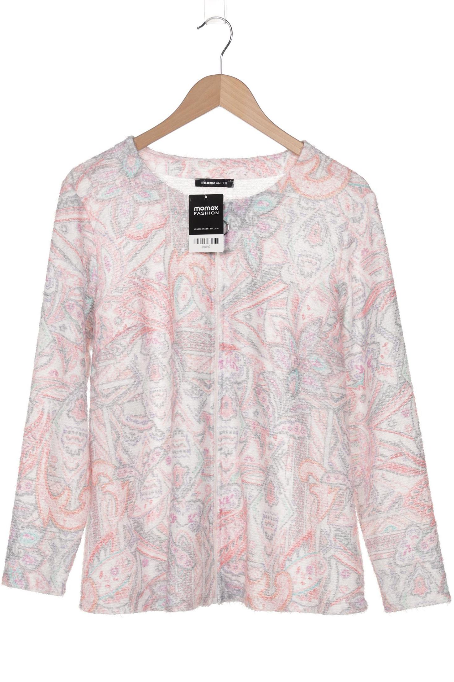 

Frank Walder Damen Strickjacke, weiß, Gr. 46