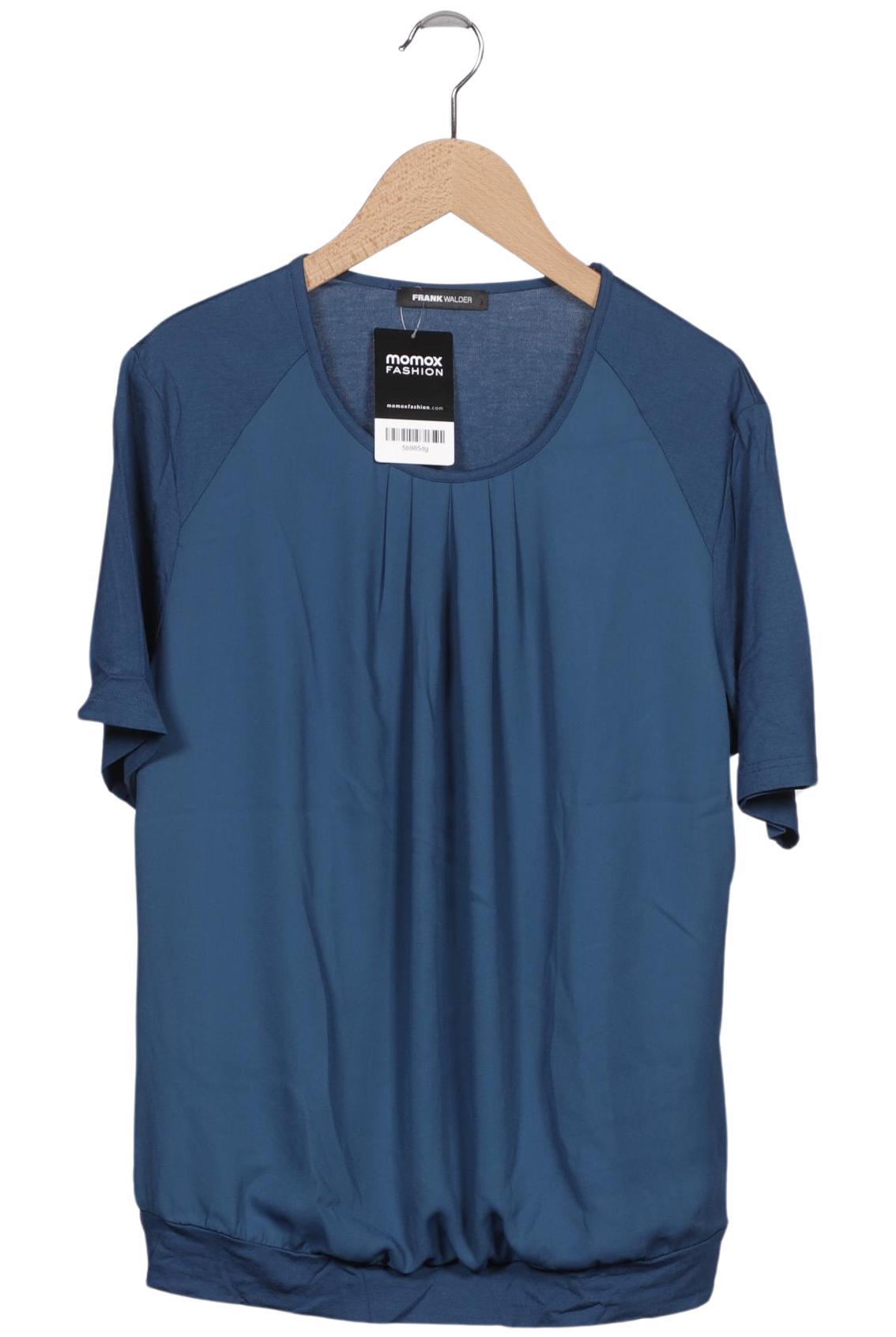 

Frank Walder Damen T-Shirt, blau, Gr. 42