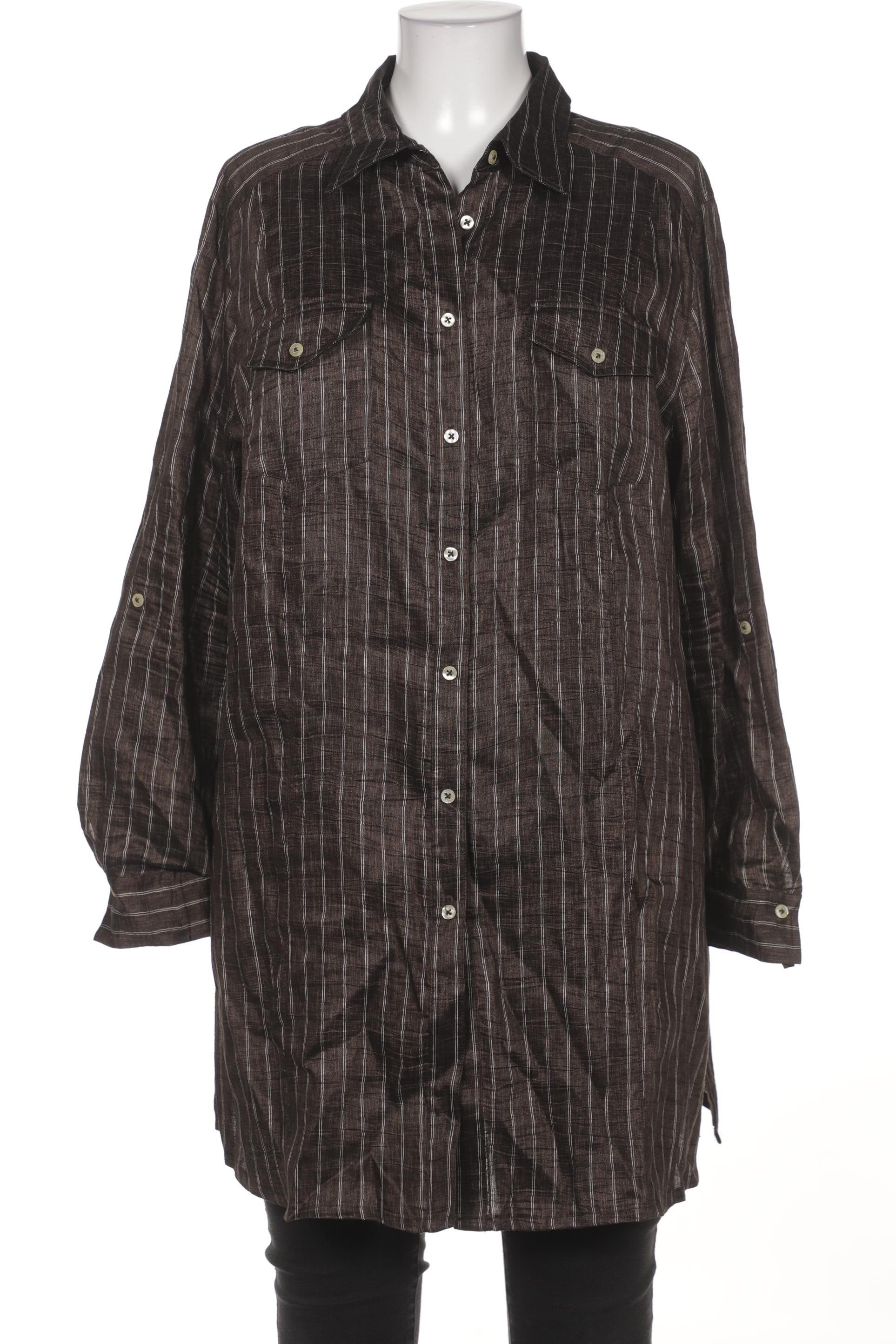 

Frank Walder Damen Bluse, braun, Gr. 48
