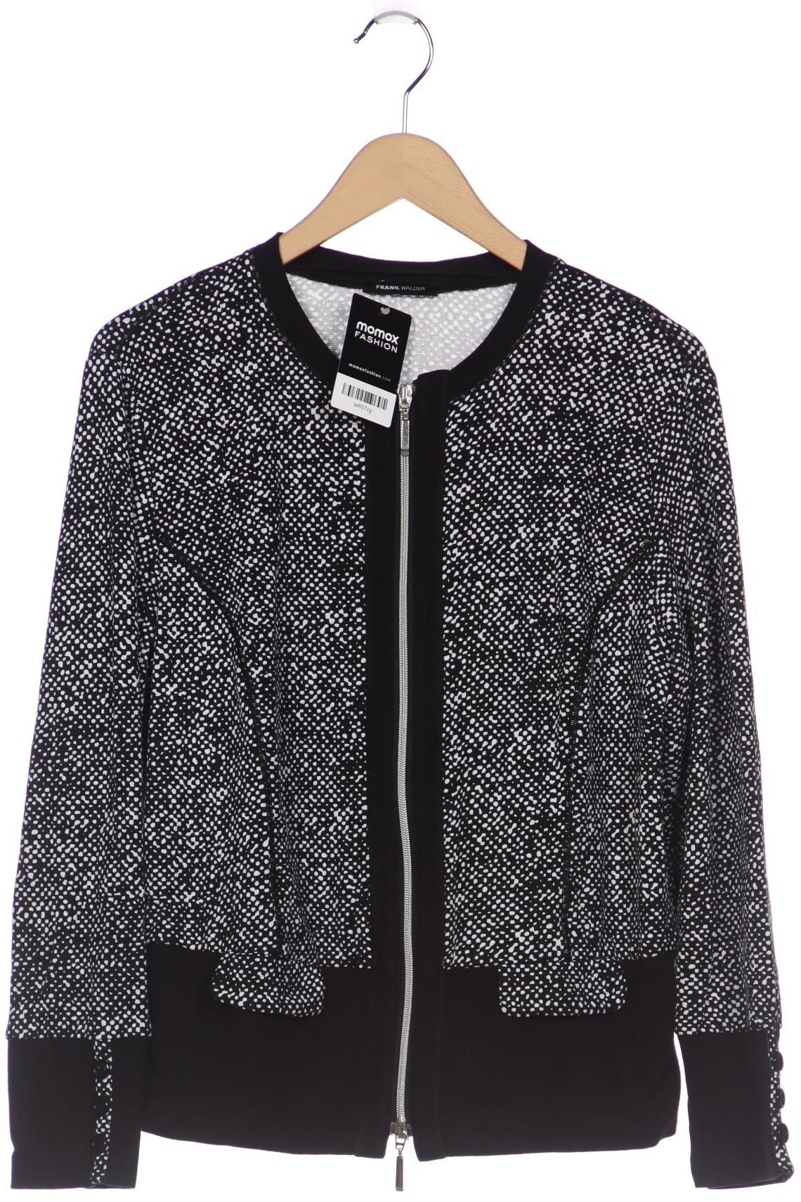 

FRANK WALDER Damen Strickjacke, schwarz