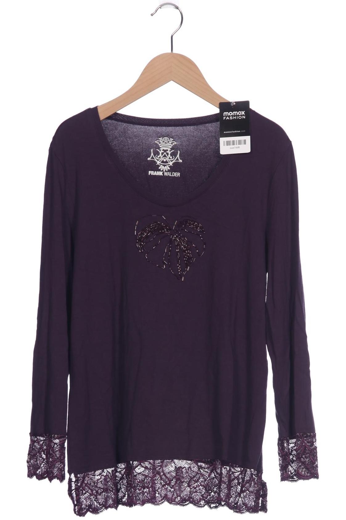 

Frank Walder Damen Langarmshirt, bordeaux, Gr. 38
