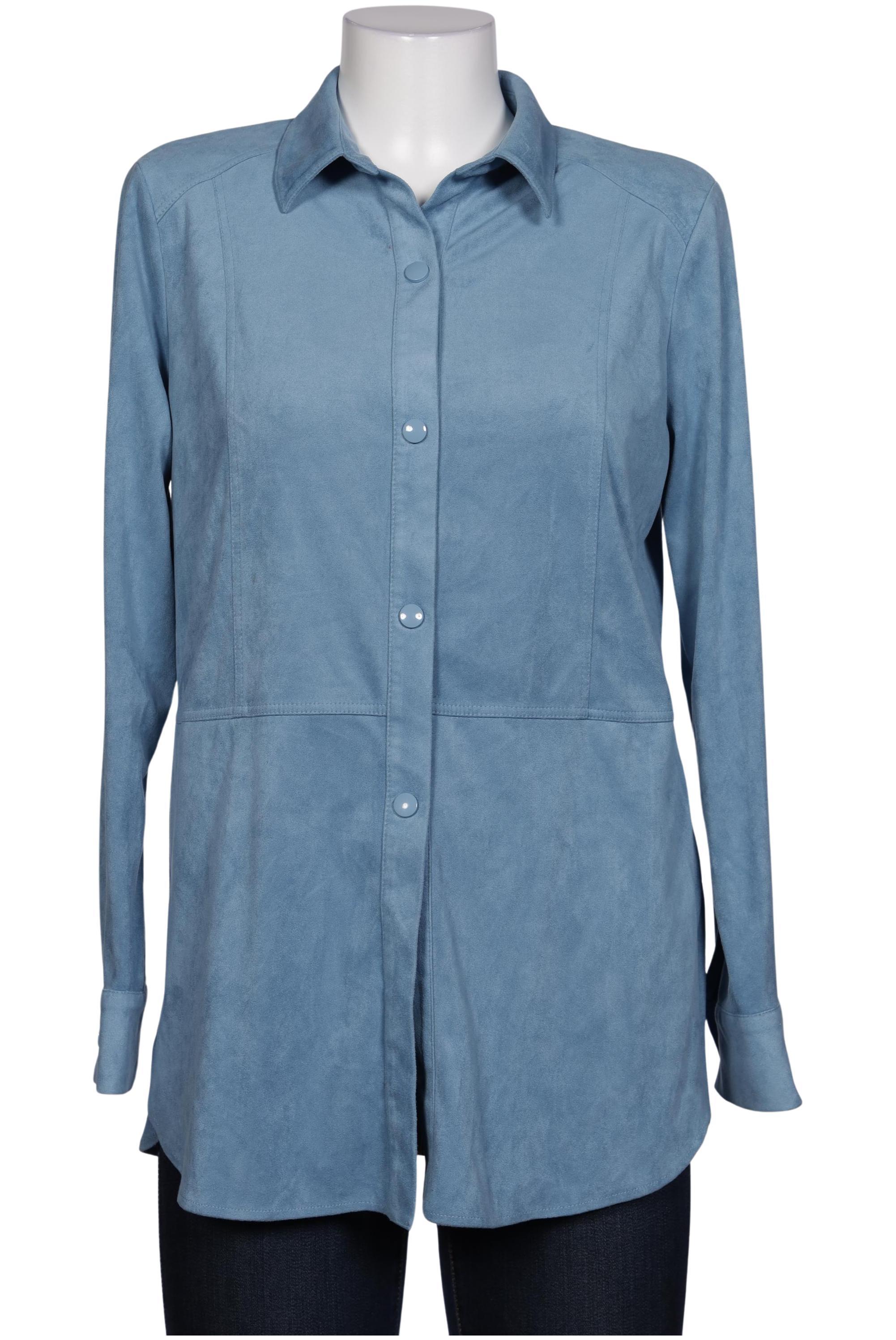 

Frank Walder Damen Bluse, blau, Gr. 40