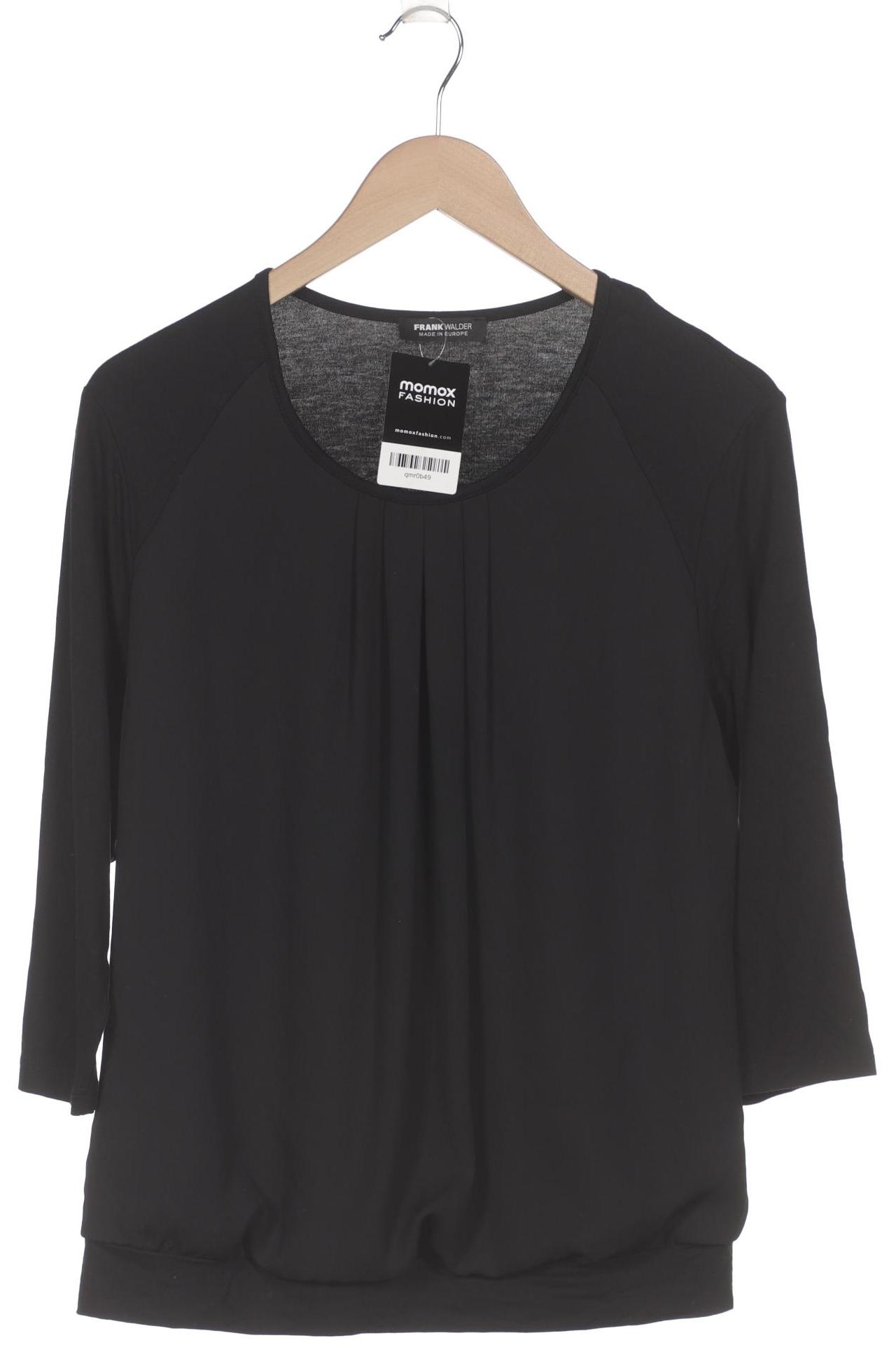 

Frank Walder Damen Langarmshirt, schwarz, Gr. 44