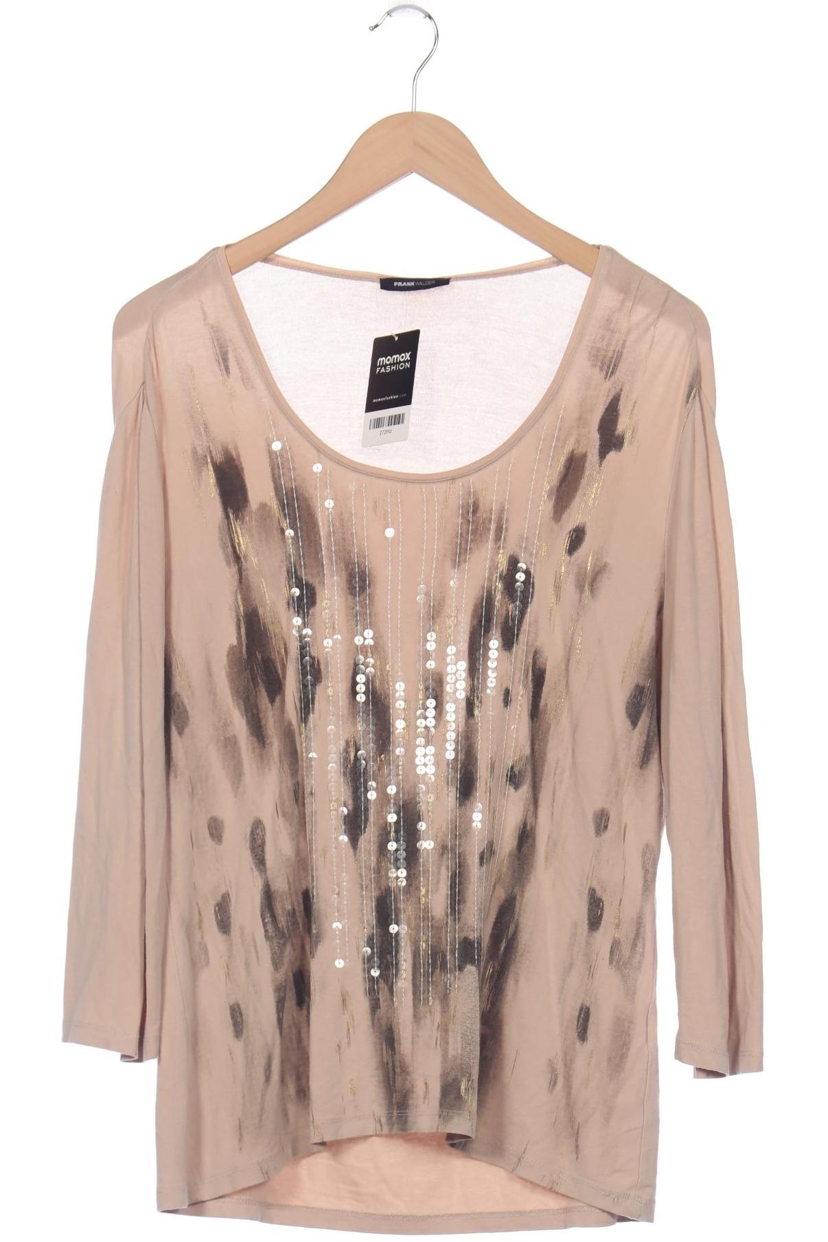 

Frank Walder Damen Langarmshirt, beige, Gr. 42