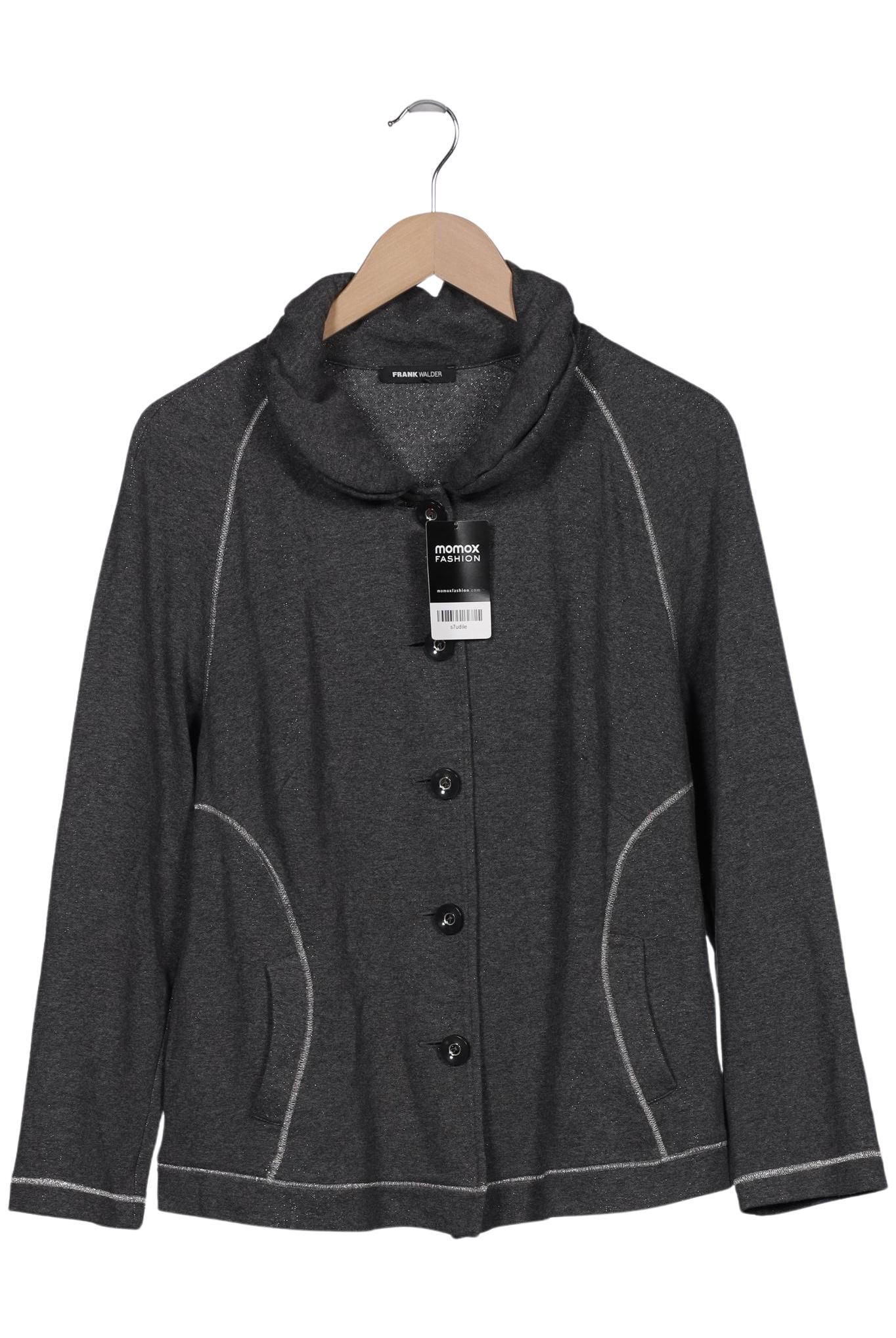 

Frank Walder Damen Strickjacke, grau, Gr. 46
