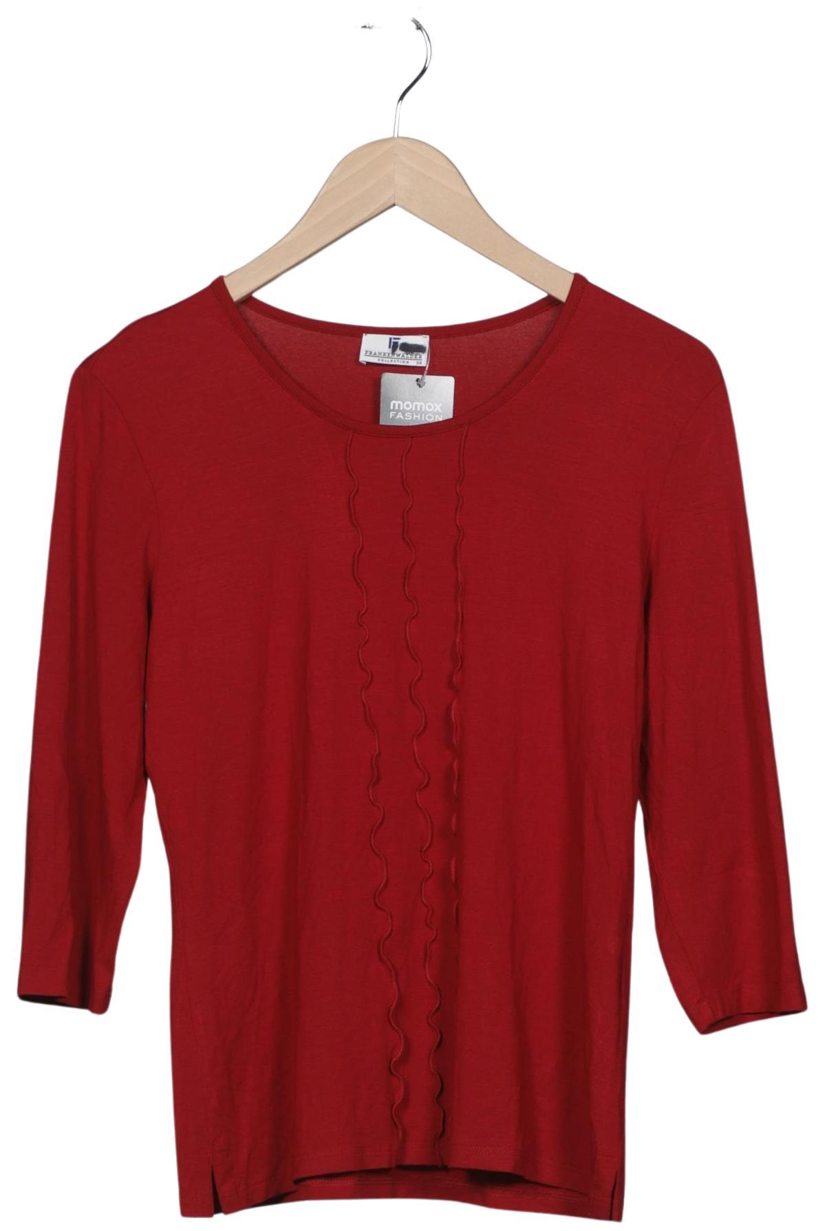 

Frank Walder Damen Langarmshirt, rot, Gr. 38