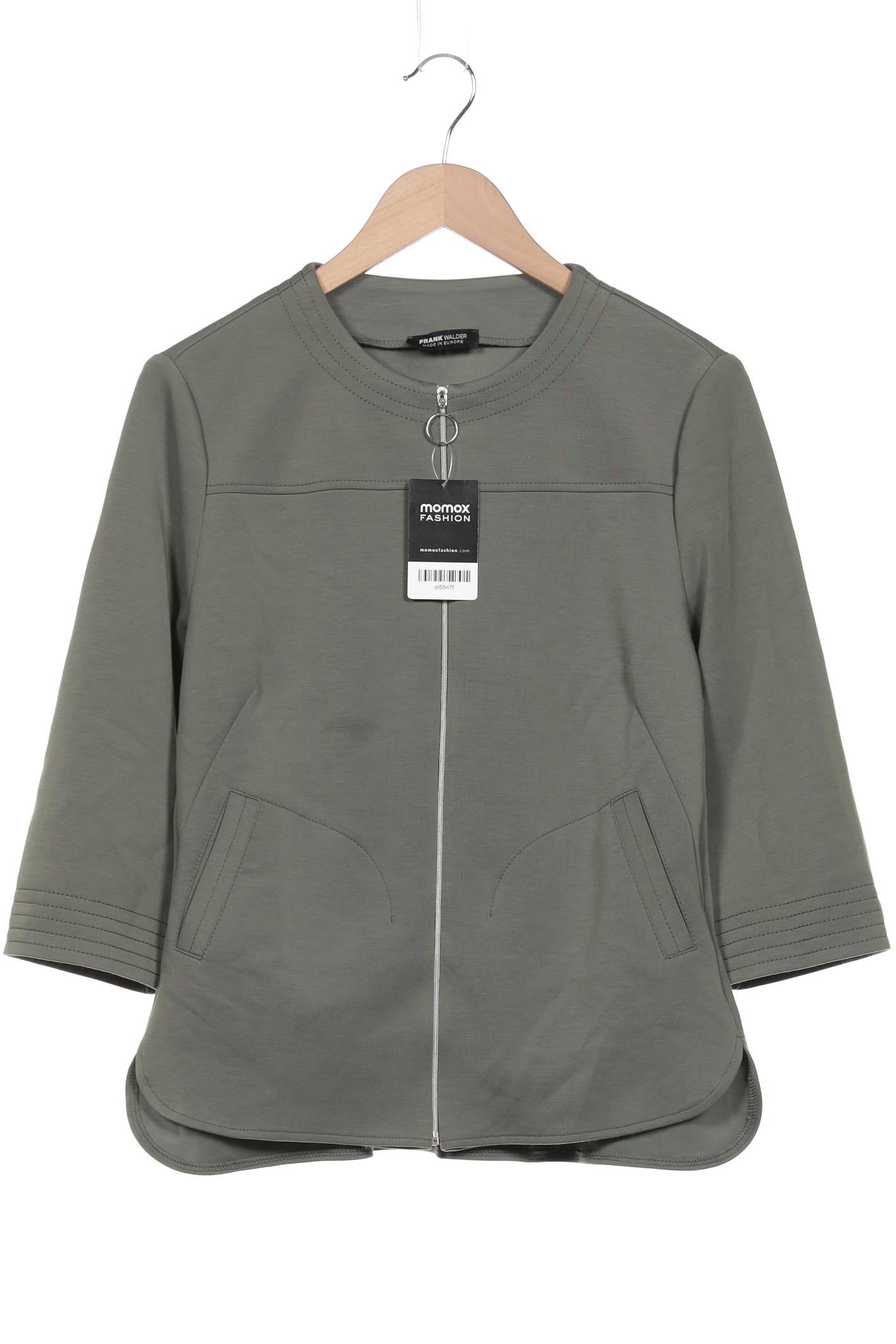 

Frank Walder Damen Strickjacke, grün, Gr. 40