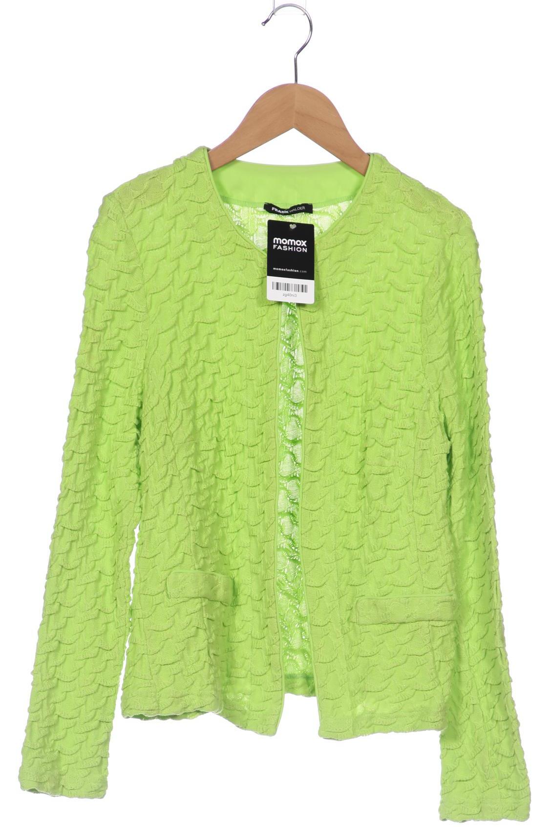 

Frank Walder Damen Strickjacke, grün, Gr. 40