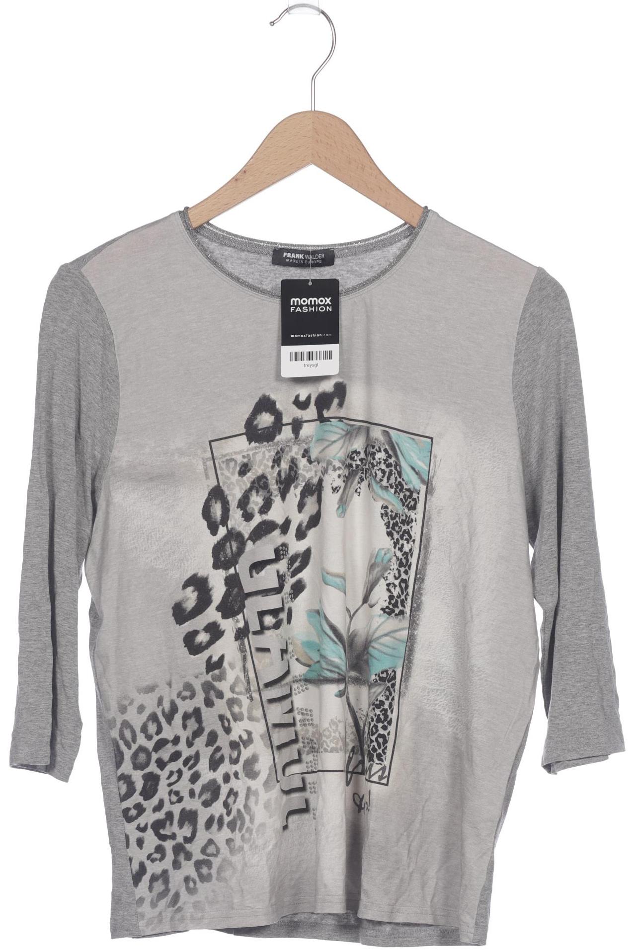 

Frank Walder Damen Langarmshirt, grau, Gr. 44