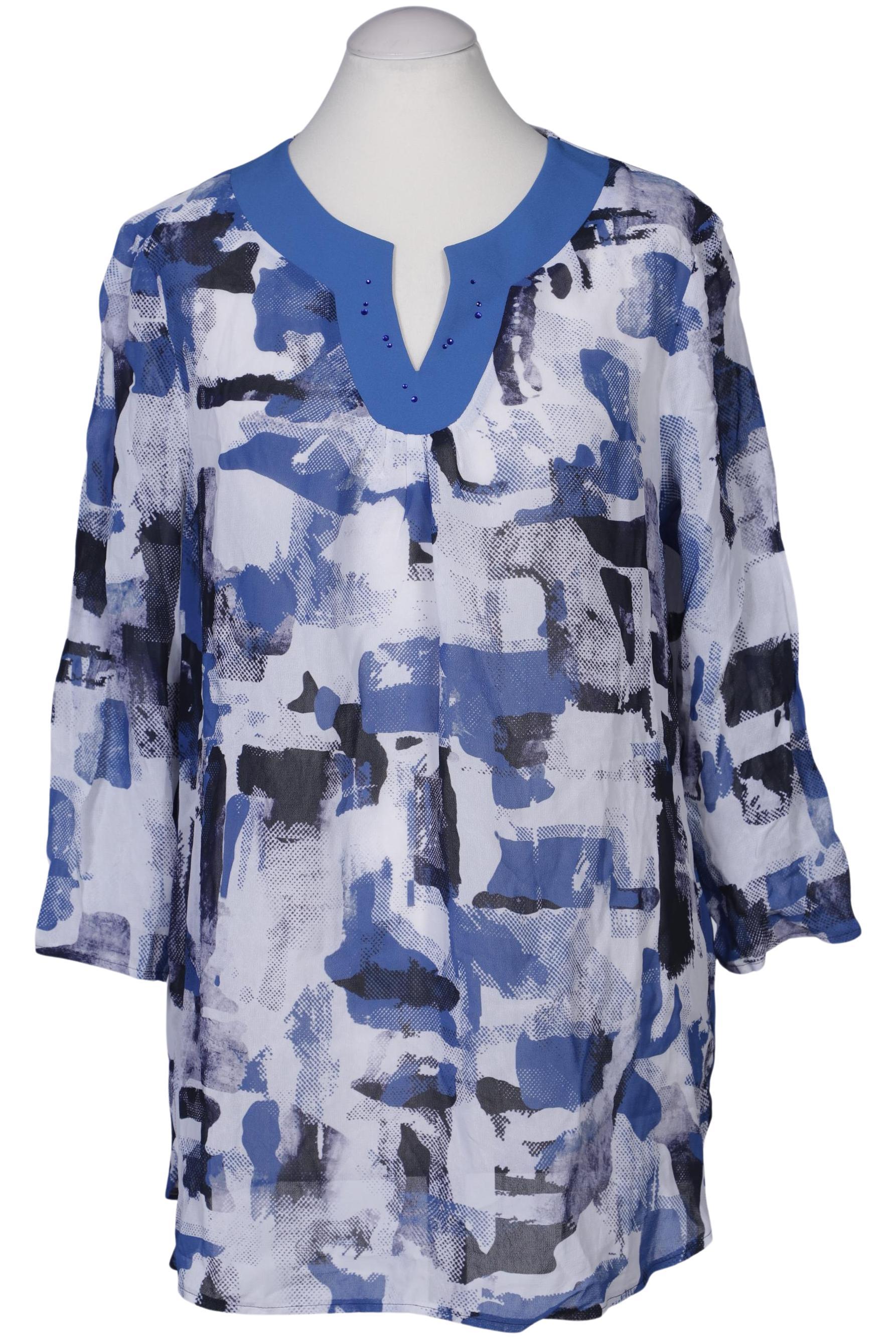 

Frank Walder Damen Bluse, blau, Gr. 40