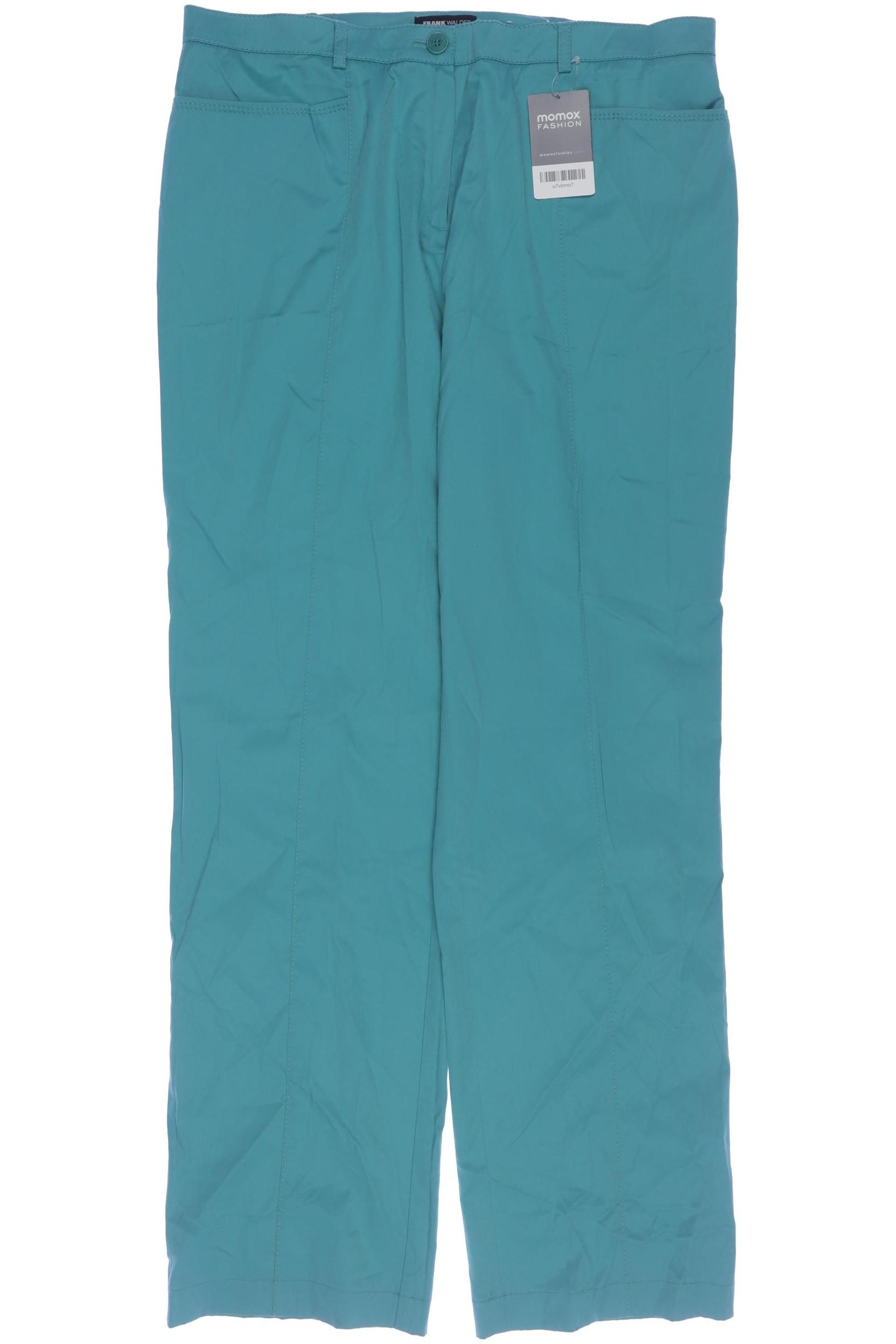 

Frank Walder Damen Stoffhose, türkis, Gr. 42