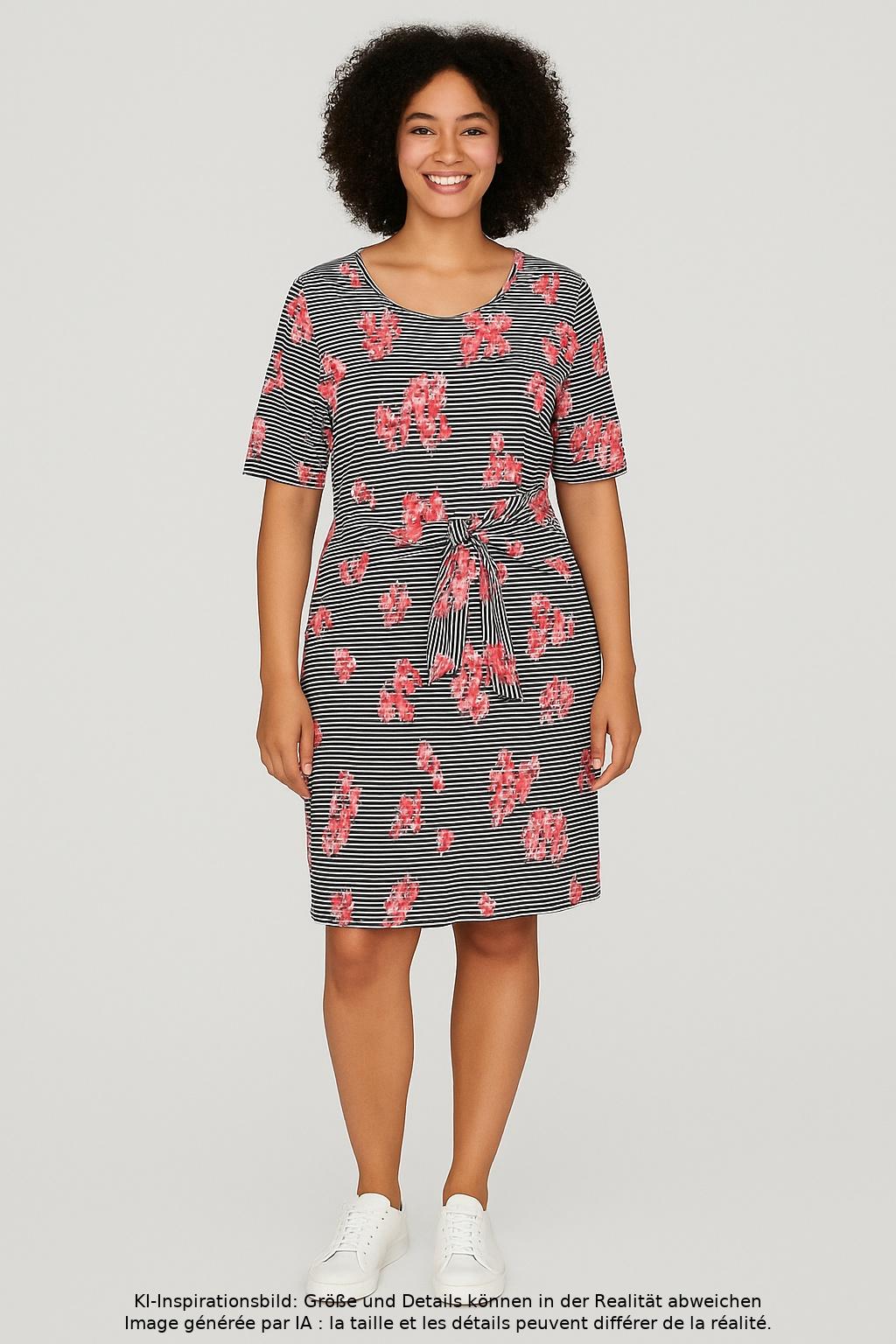 

Frank Walder Damen Kleid, mehrfarbig, Gr. 40