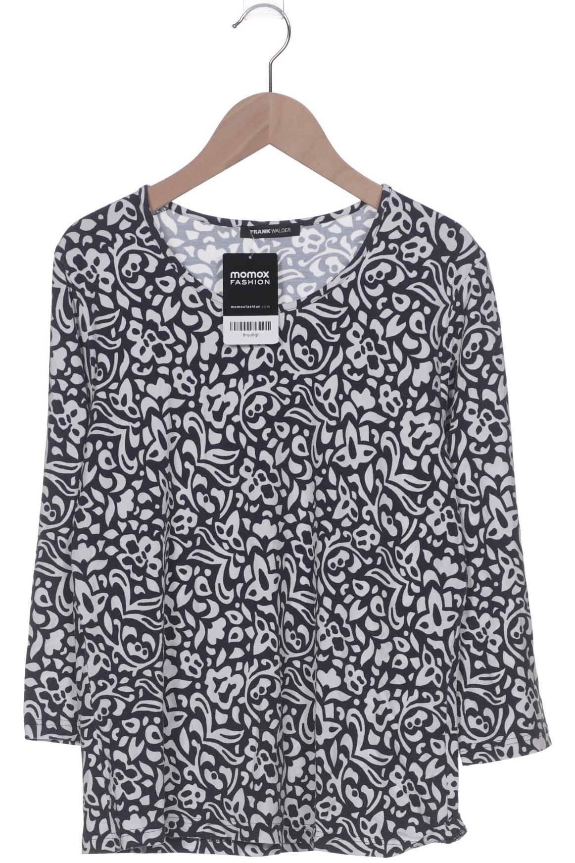 

Frank Walder Damen Langarmshirt, marineblau, Gr. 38