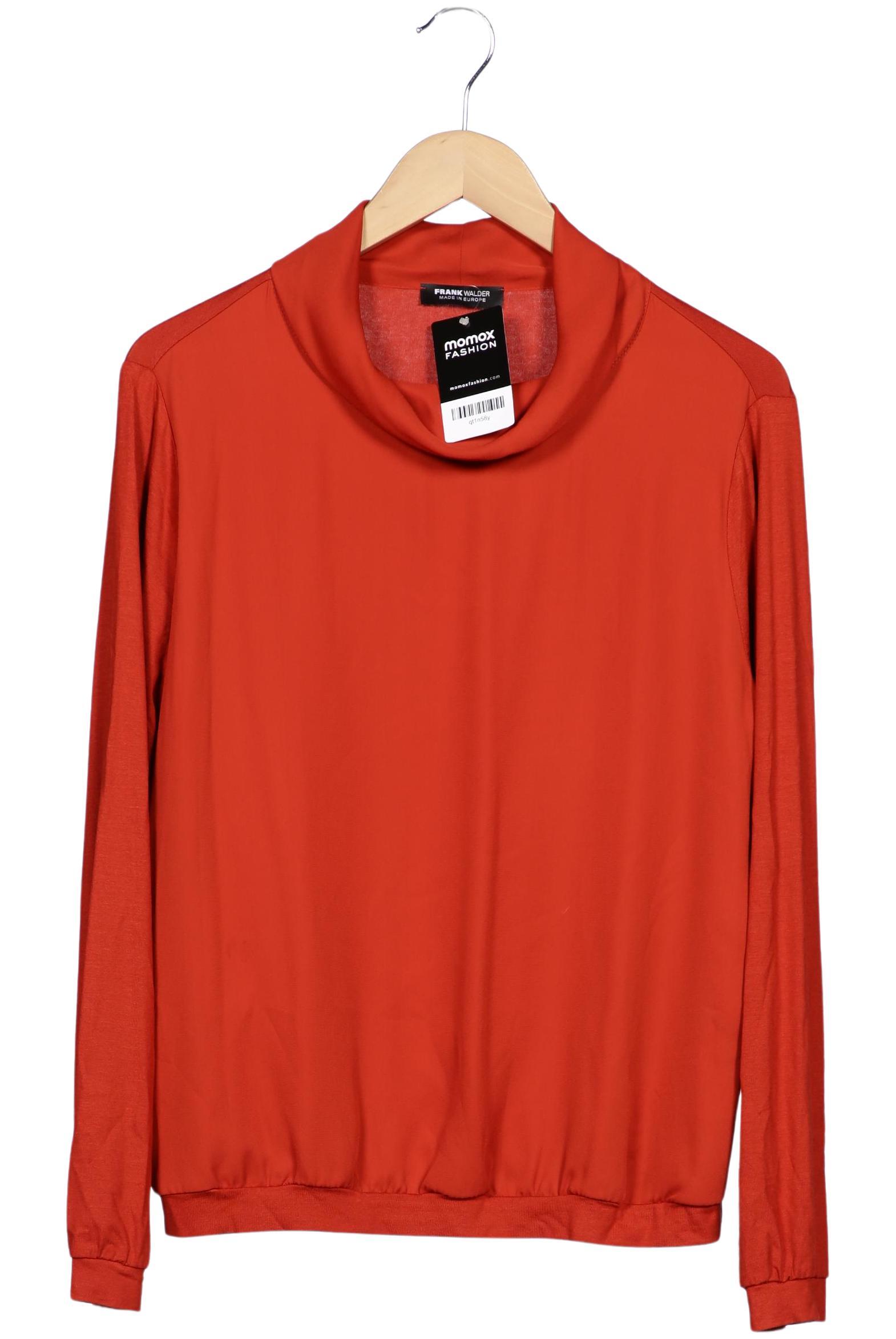 

Frank Walder Damen Langarmshirt, rot, Gr. 42