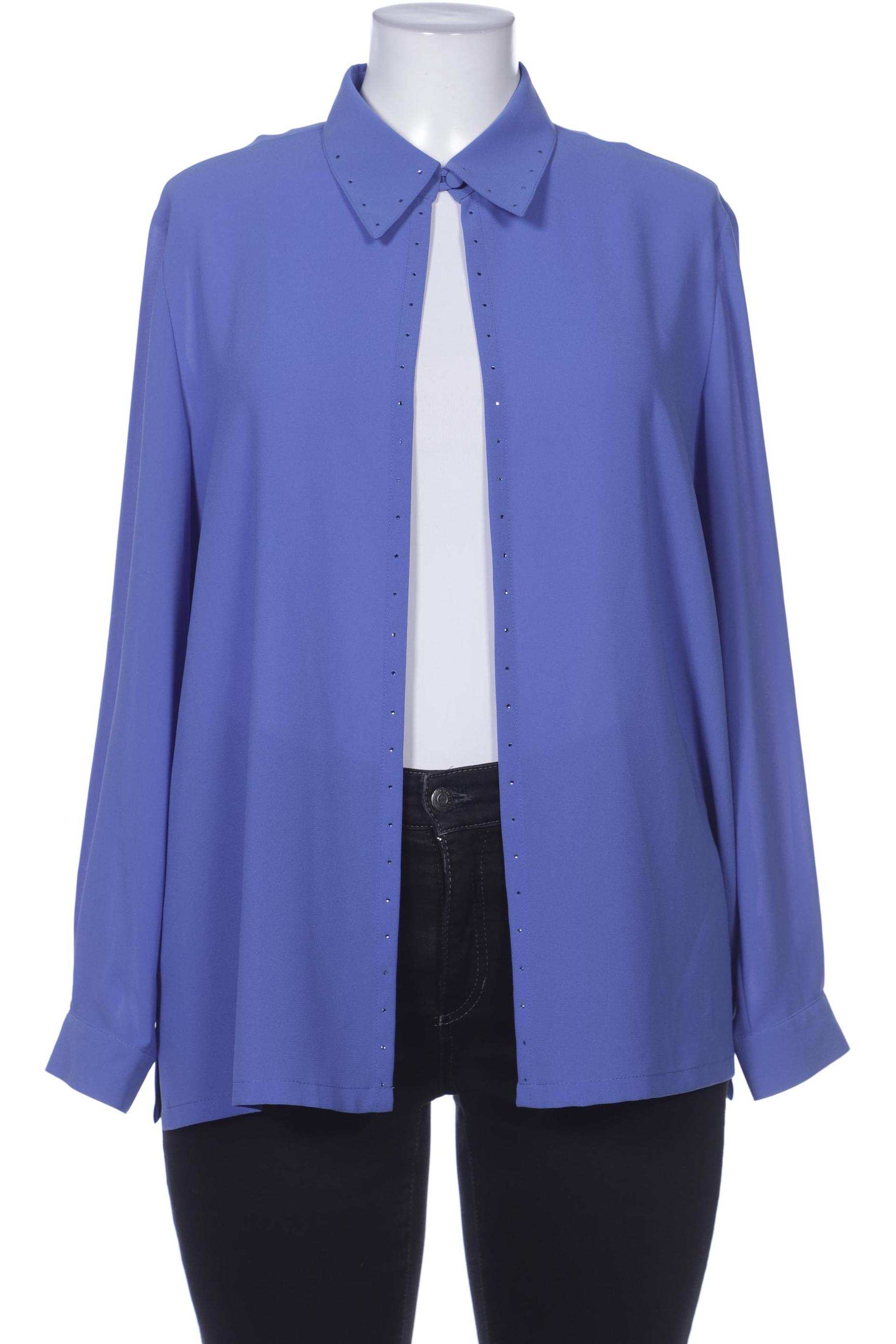 

Frank Walder Damen Bluse, blau, Gr. 44