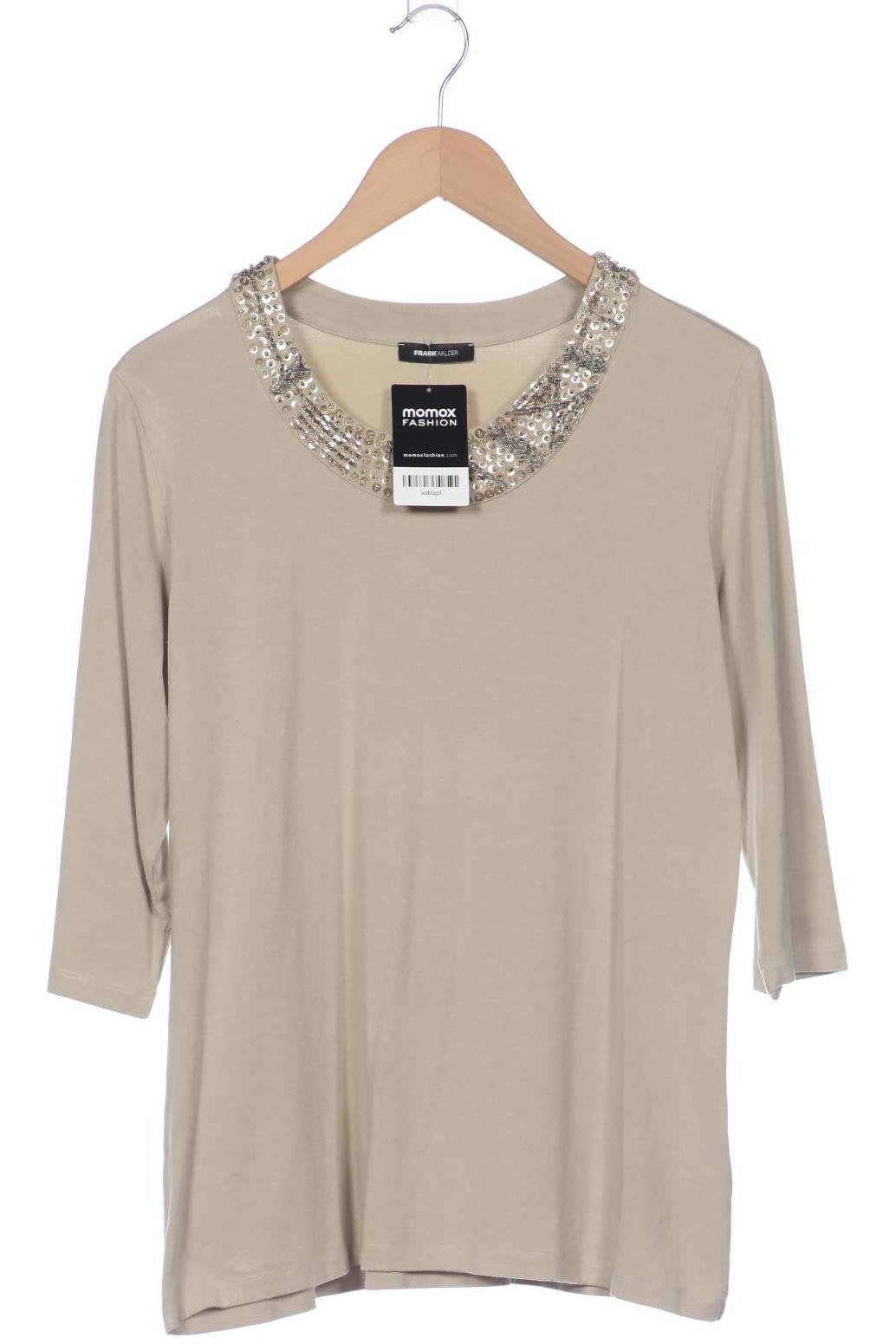 

Frank Walder Damen Langarmshirt, beige, Gr. 44