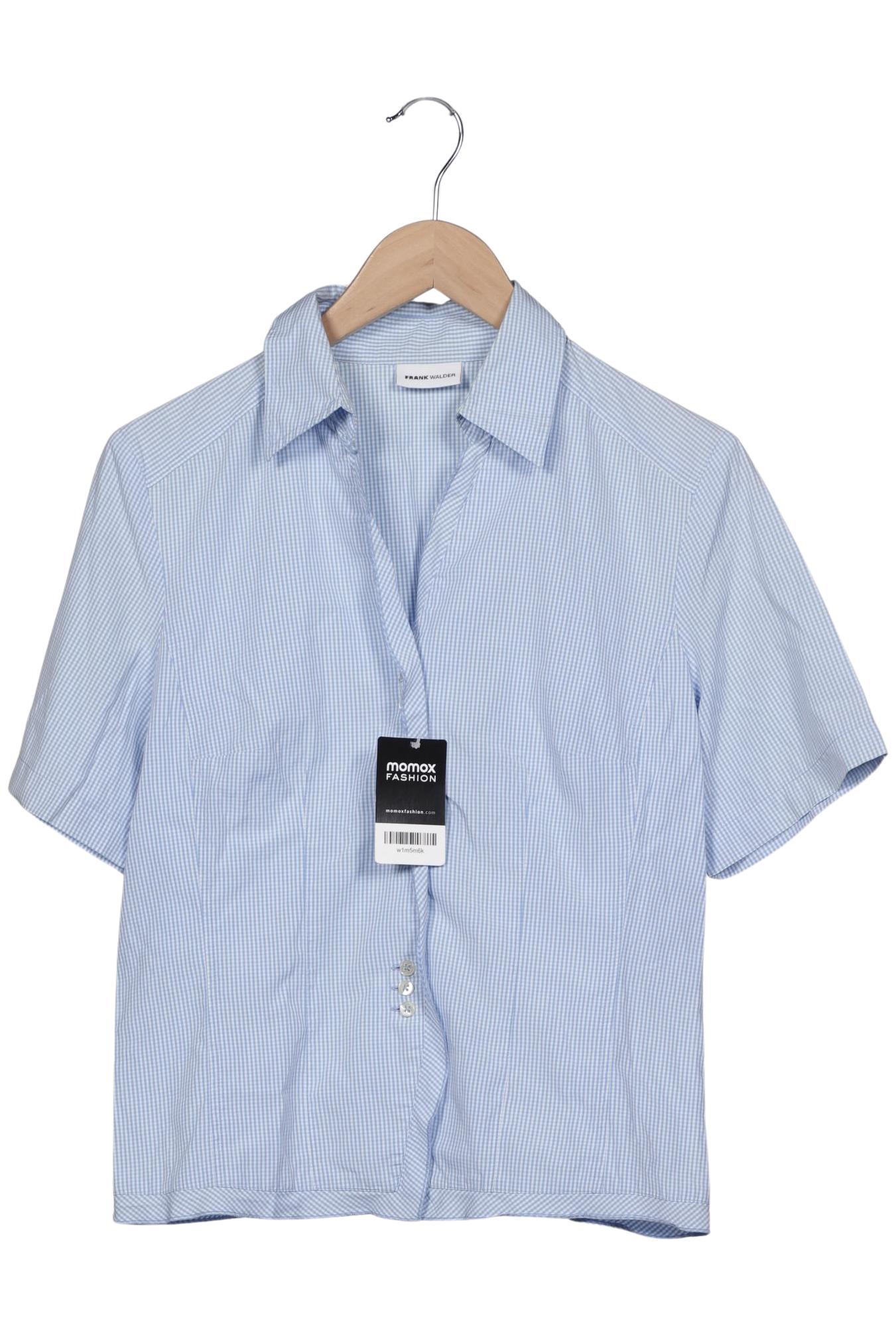 

Frank Walder Damen Bluse, hellblau, Gr. 40