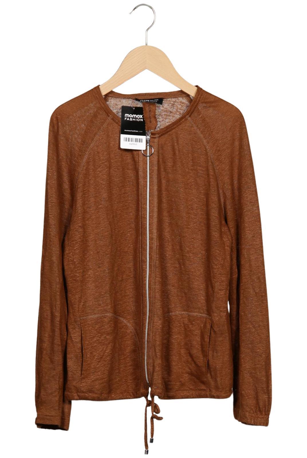 

Frank Walder Damen Strickjacke, braun, Gr. 38