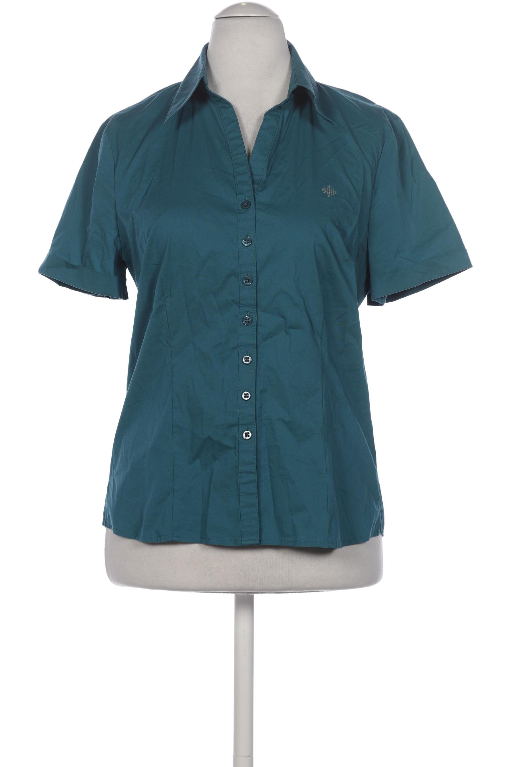 

Frank Walder Damen Bluse, türkis, Gr. 38