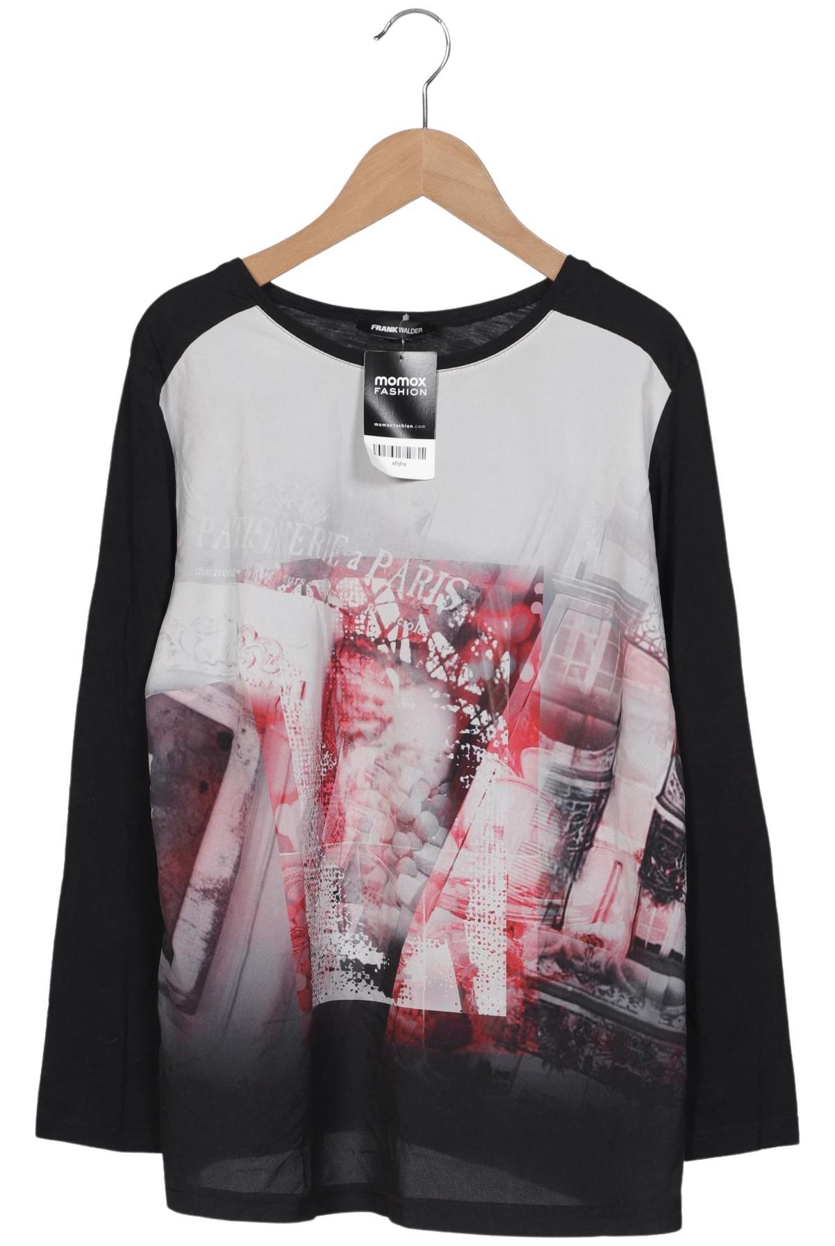 

Frank Walder Damen Langarmshirt, schwarz, Gr. 40