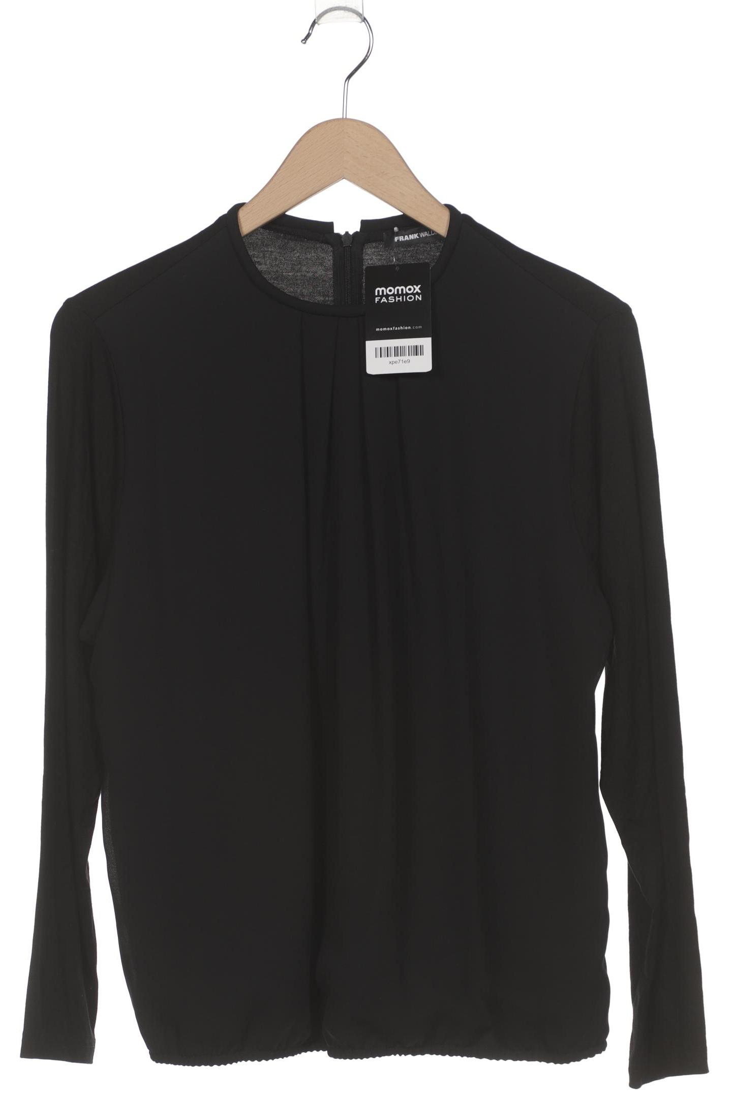 

Frank Walder Damen Langarmshirt, schwarz, Gr. 44