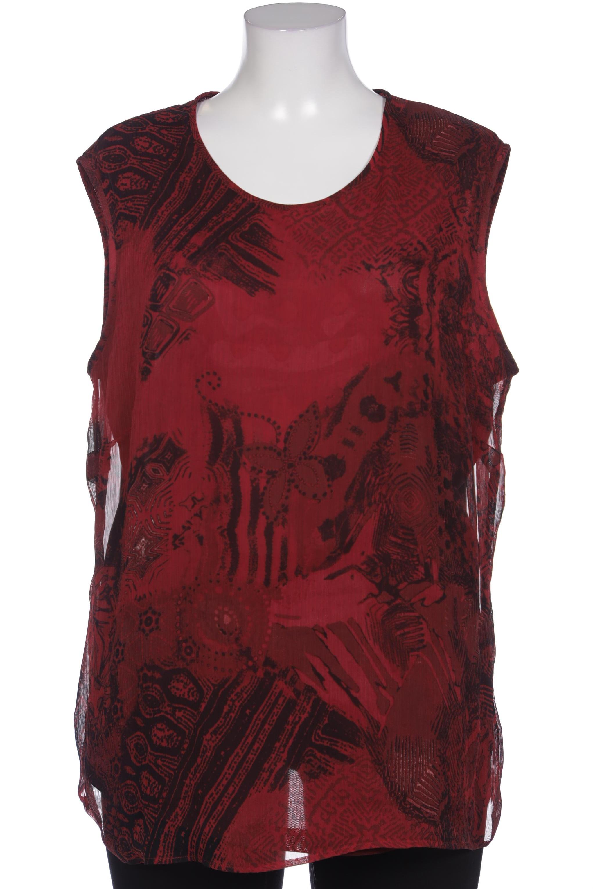 

Frank Walder Damen Bluse, rot, Gr. 50