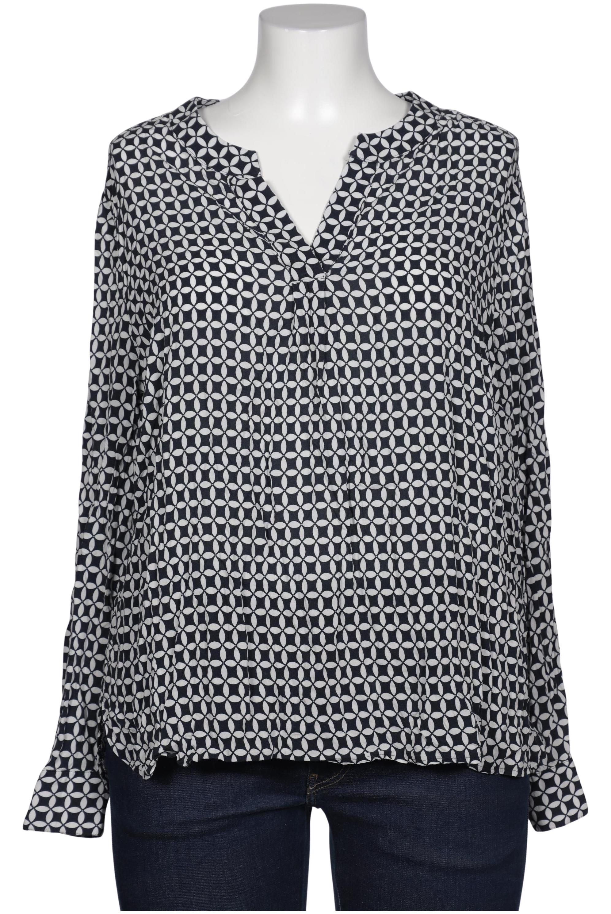 

Frank Walder Damen Bluse, marineblau, Gr. 46