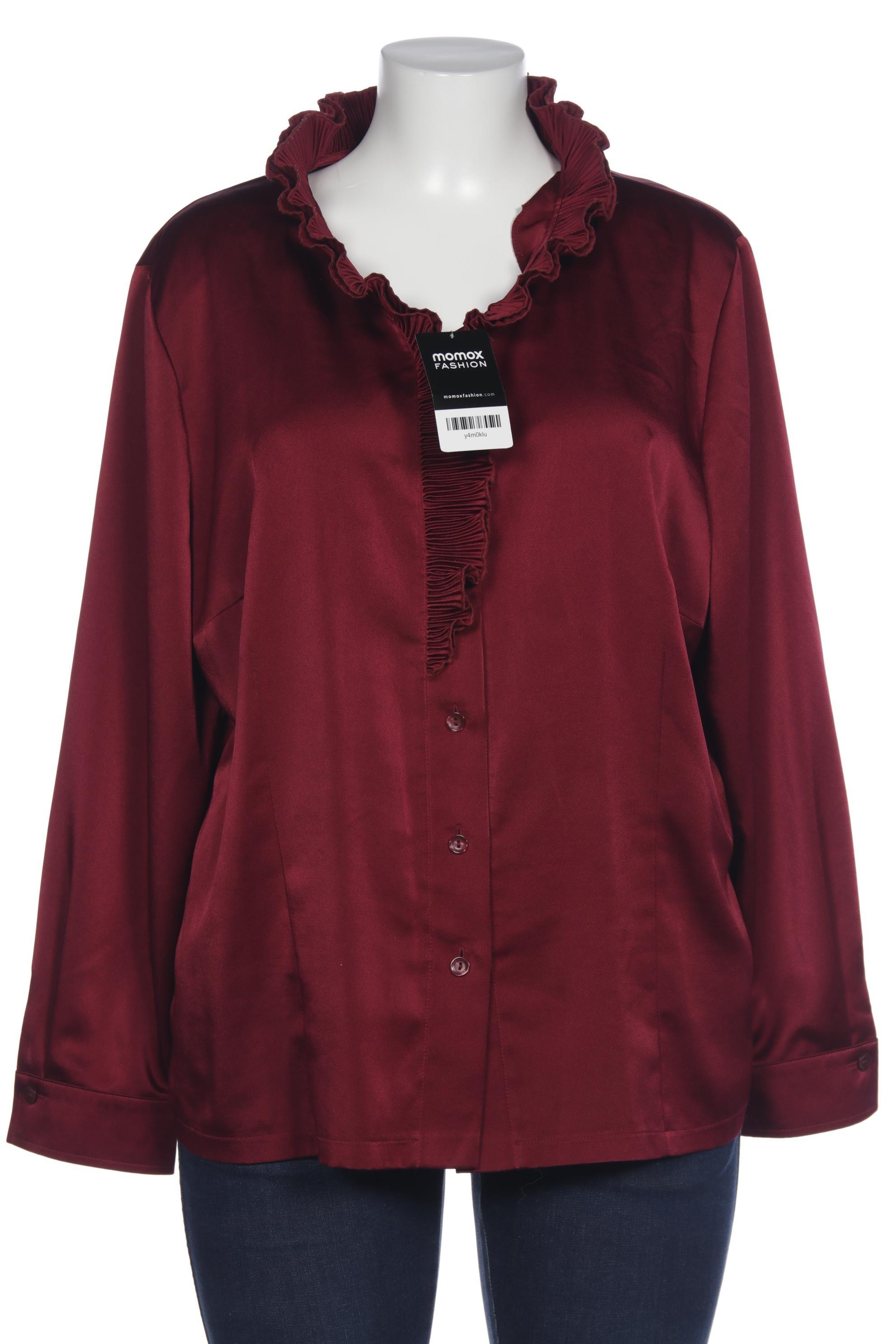 

Frank Walder Damen Bluse, bordeaux, Gr. 50