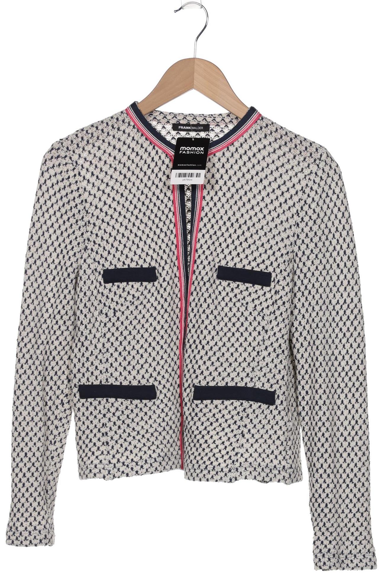 

Frank Walder Damen Strickjacke, marineblau, Gr. 40