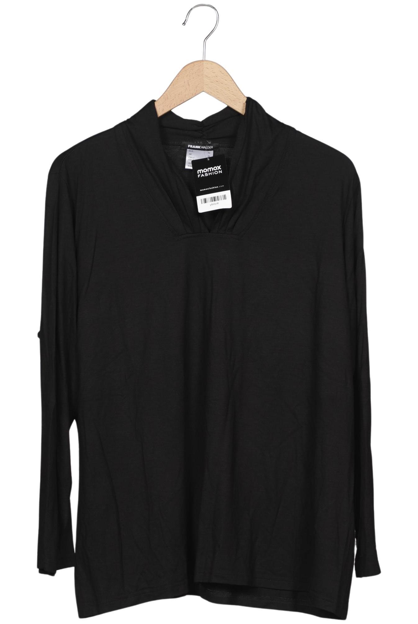 

Frank Walder Damen Langarmshirt, schwarz, Gr. 52