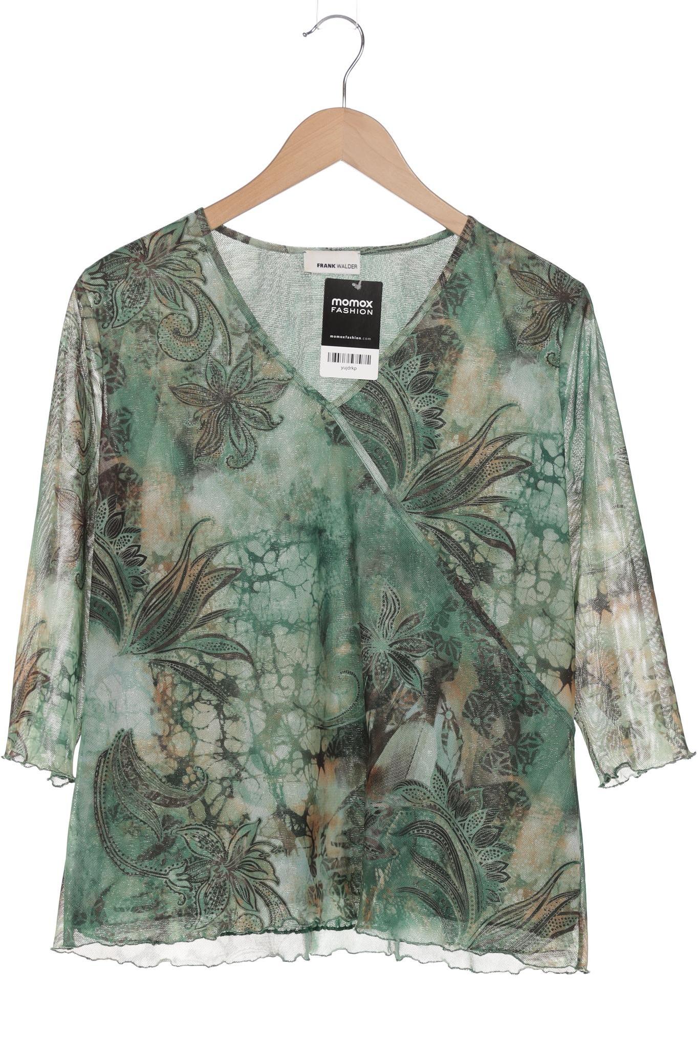 

Frank Walder Damen Langarmshirt, grün, Gr. 44