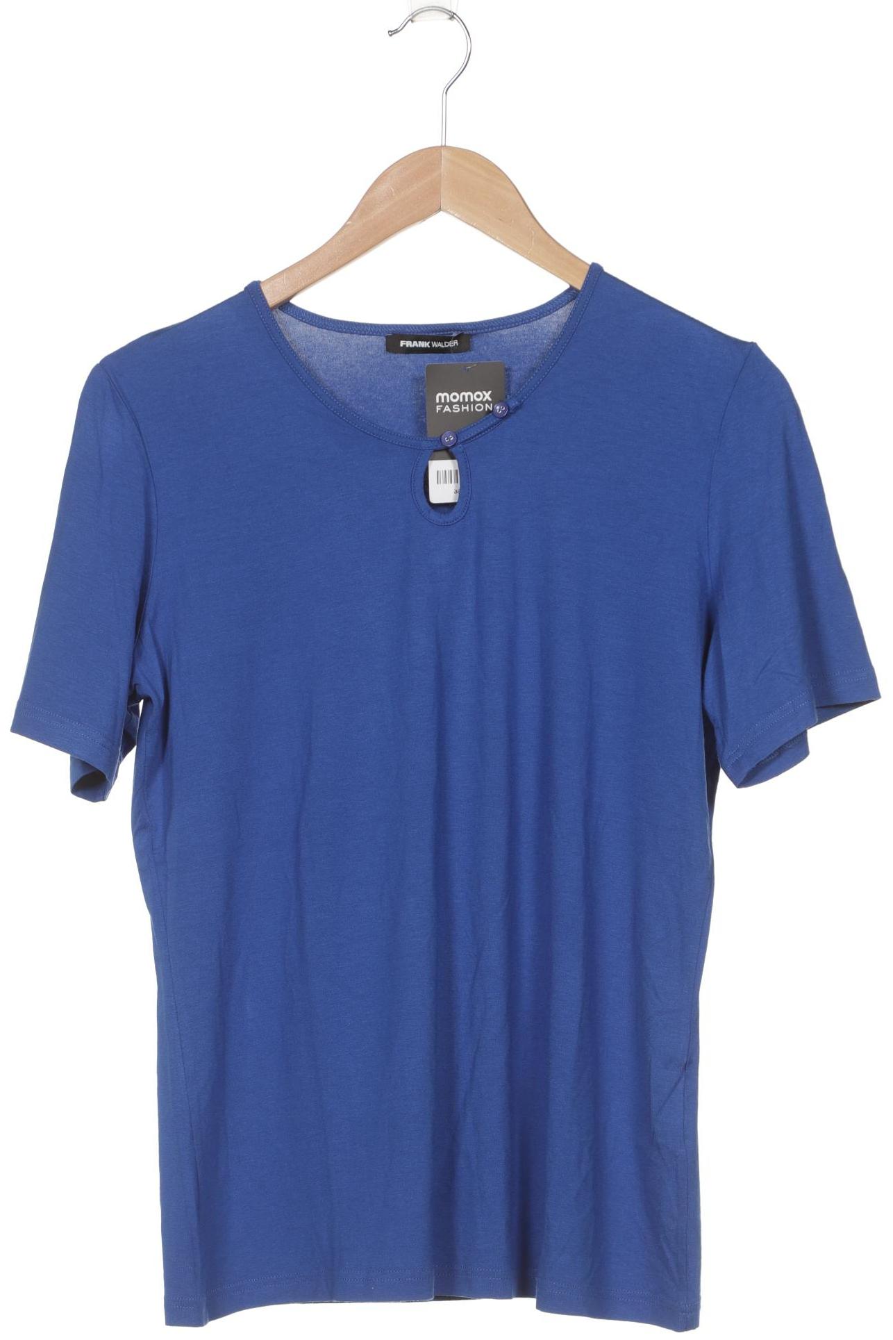 

Frank Walder Damen T-Shirt, blau, Gr. 42