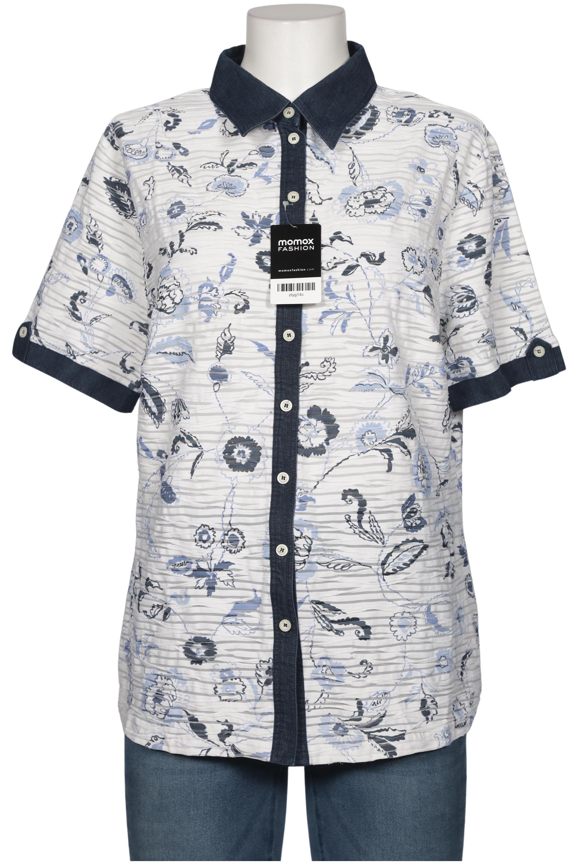 

Frank Walder Damen Bluse, weiß, Gr. 46