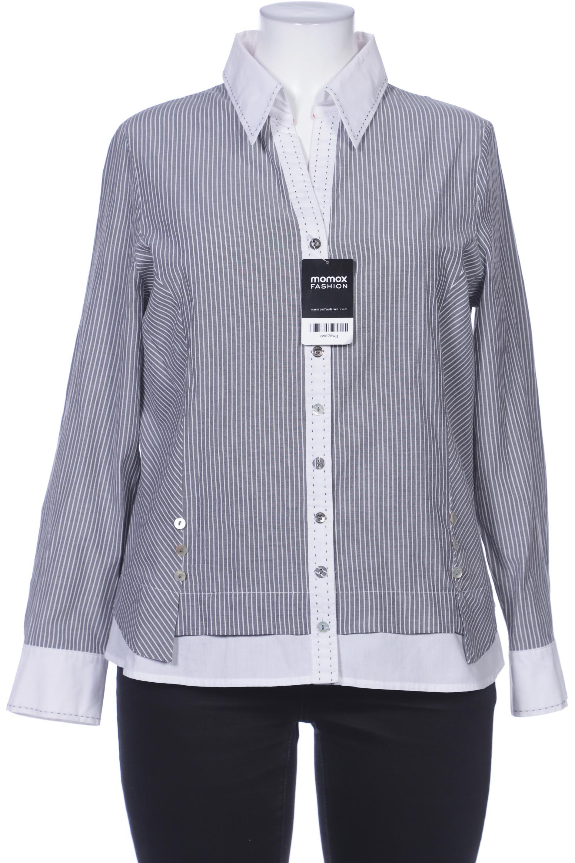 

Frank Walder Damen Bluse, grau, Gr. 42
