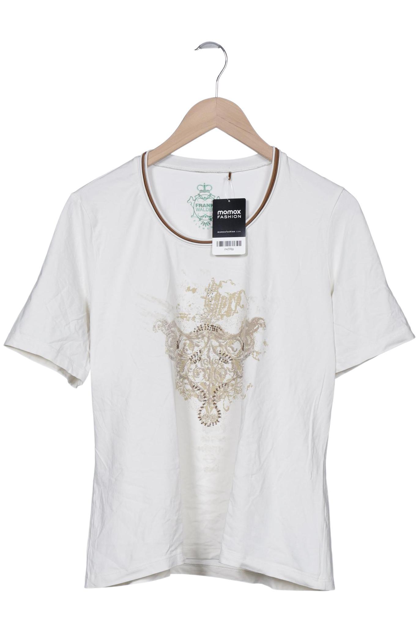 

Frank Walder Damen T-Shirt, cremeweiß, Gr. 44