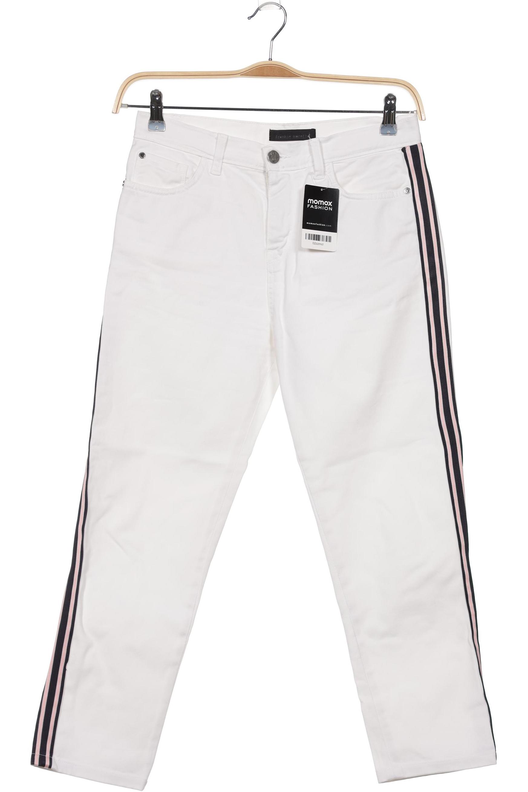 

frankie morello Damen Jeans, weiß, Gr. 29