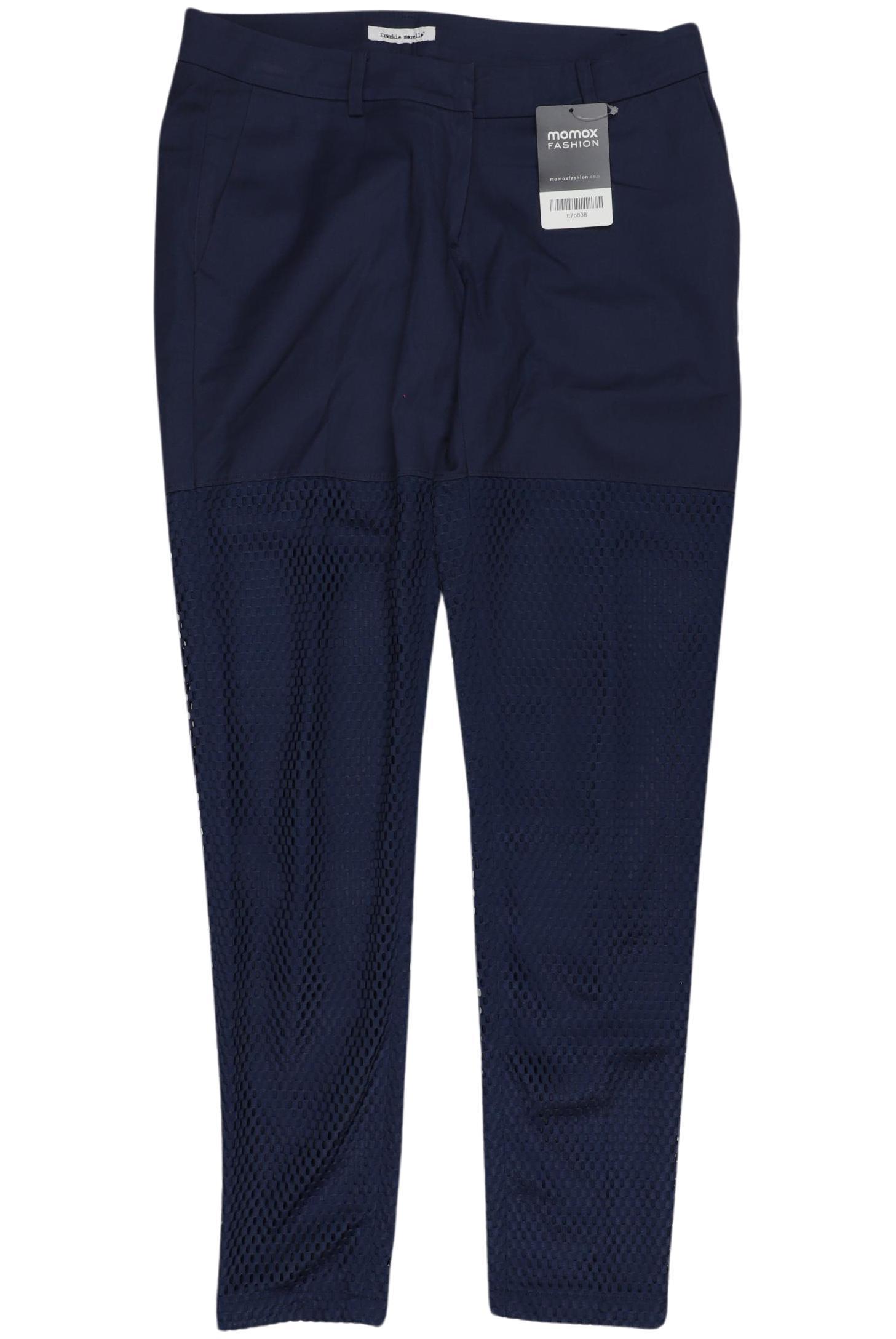

frankie morello Damen Stoffhose, blau, Gr. 38